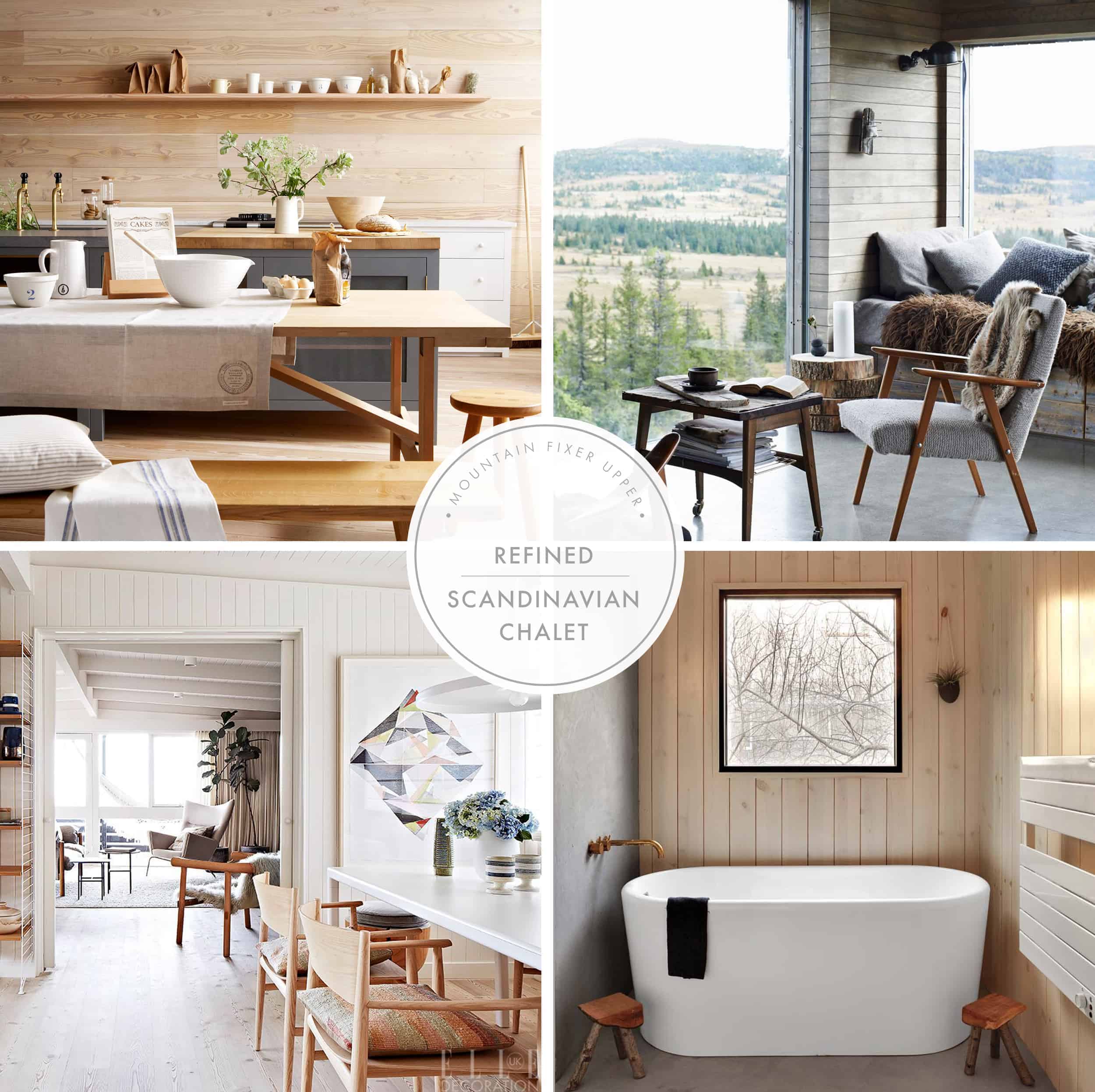 Emily Henderson Home Lake House Remodel I Design You Decide Poll Style Collage Refined New Graphic