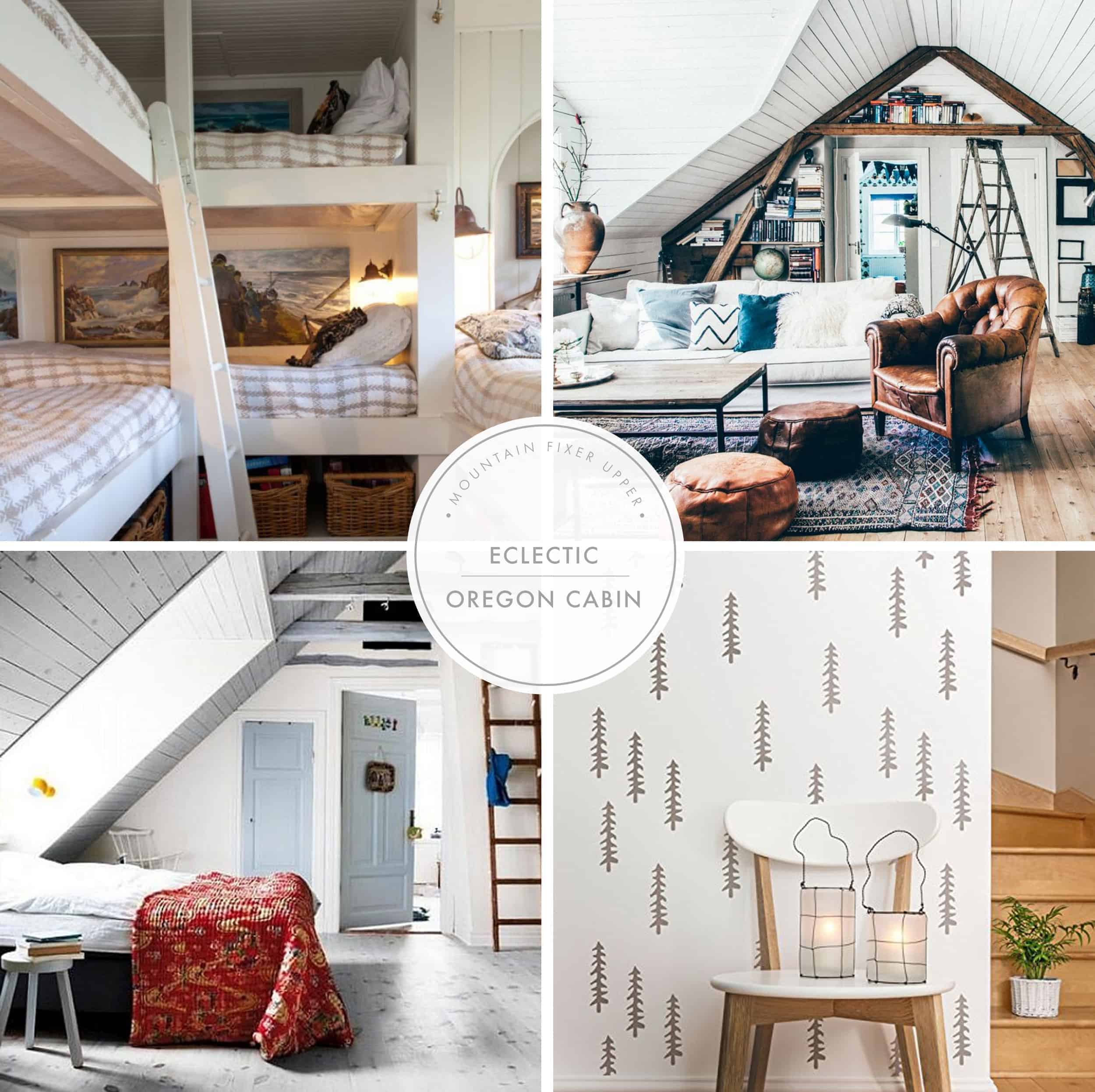 Emily Henderson Home Mountain Fixer Upper I Design You Decide 5 Styles Electic Oregon Cabin Header New
