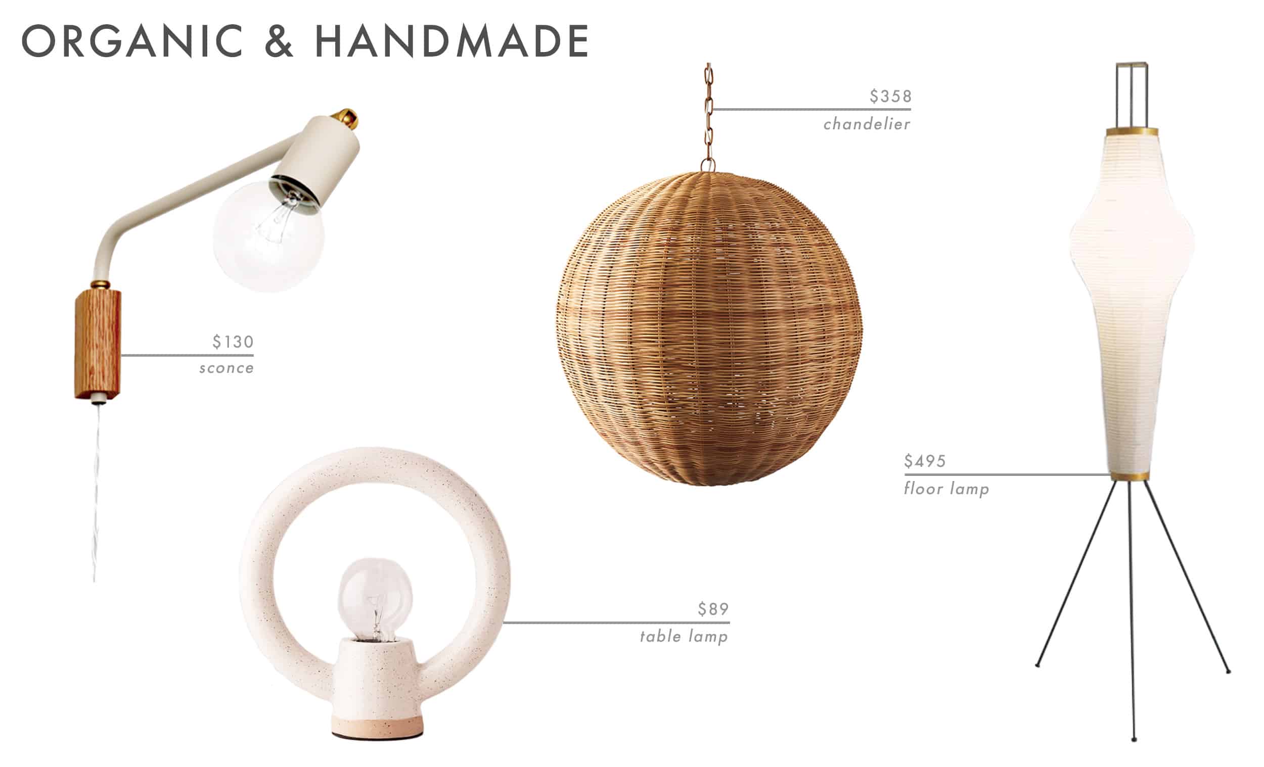 Emily Henderson Roundup Lighting Combos Table Lamp Floor Lamp Sconce 5