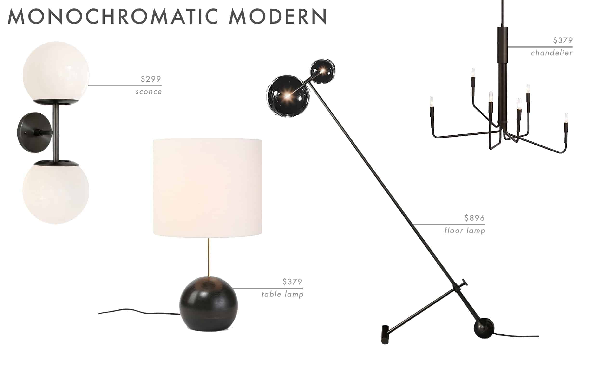 Emily Henderson Roundup Lighting Combos Table Lamp Floor Lamp Sconce 9
