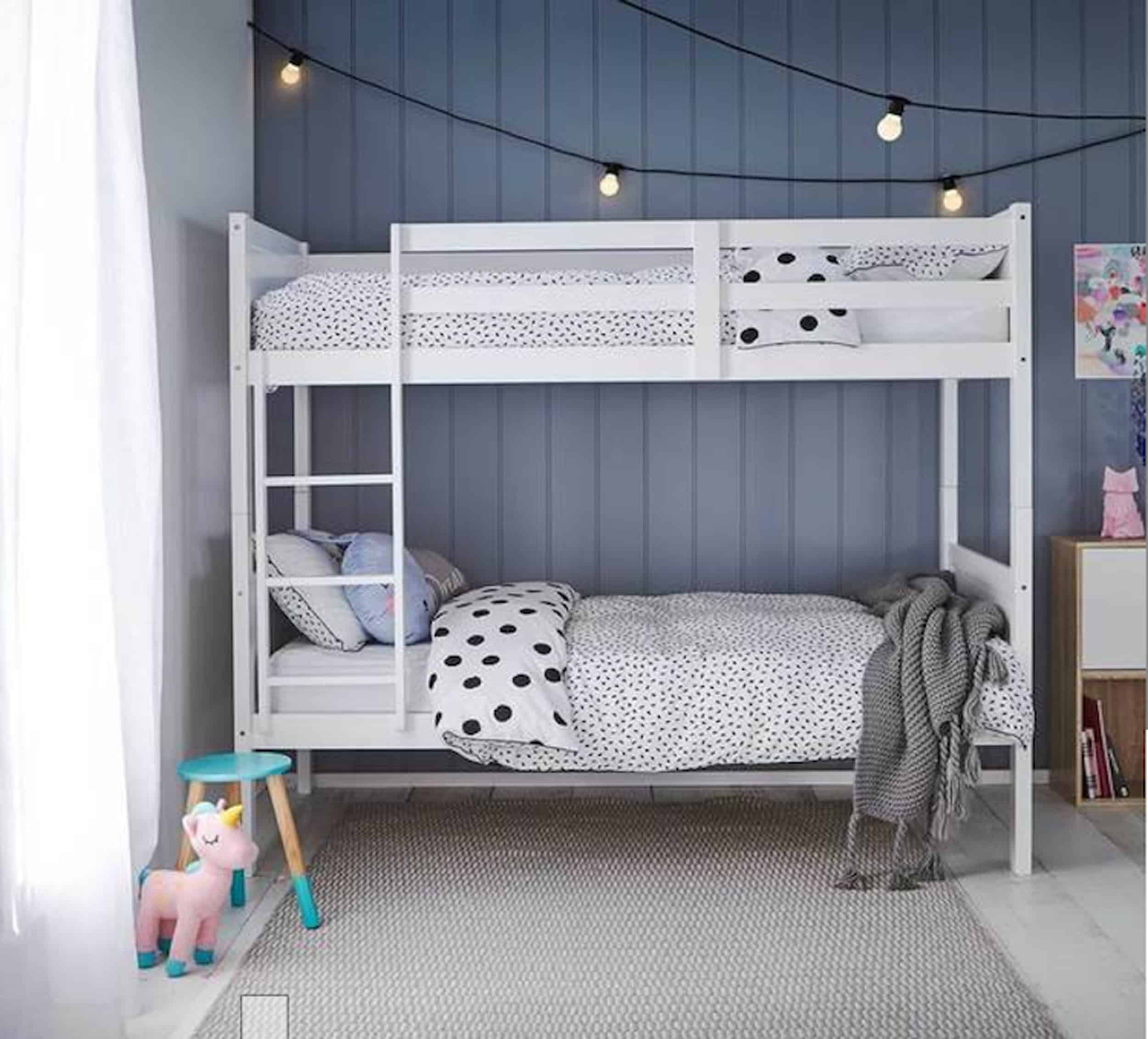 Emily Henderson Bedroom Living Room Colored Toned Walls Blue Green Grey Blue4