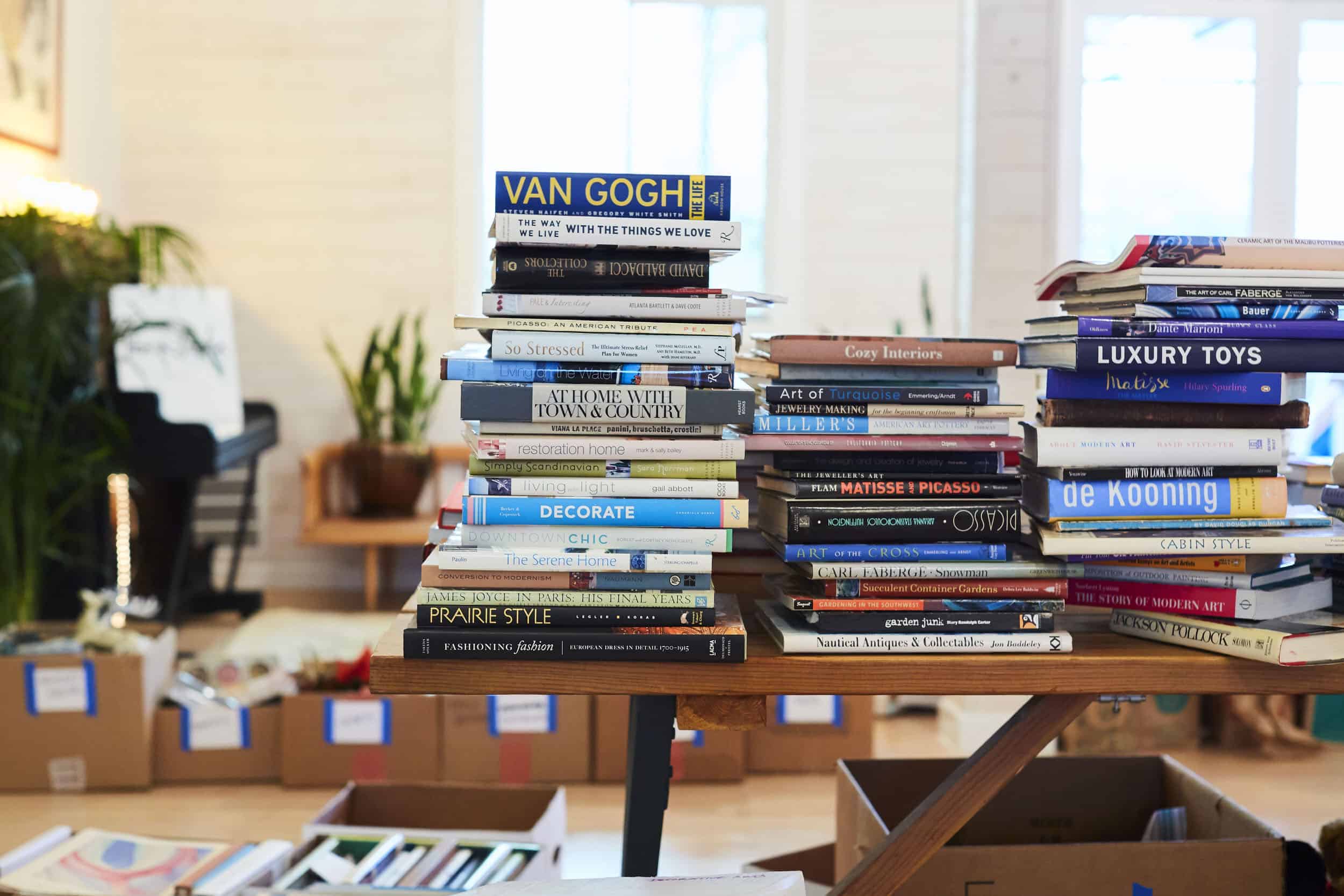 Donated Books Rummage Sale