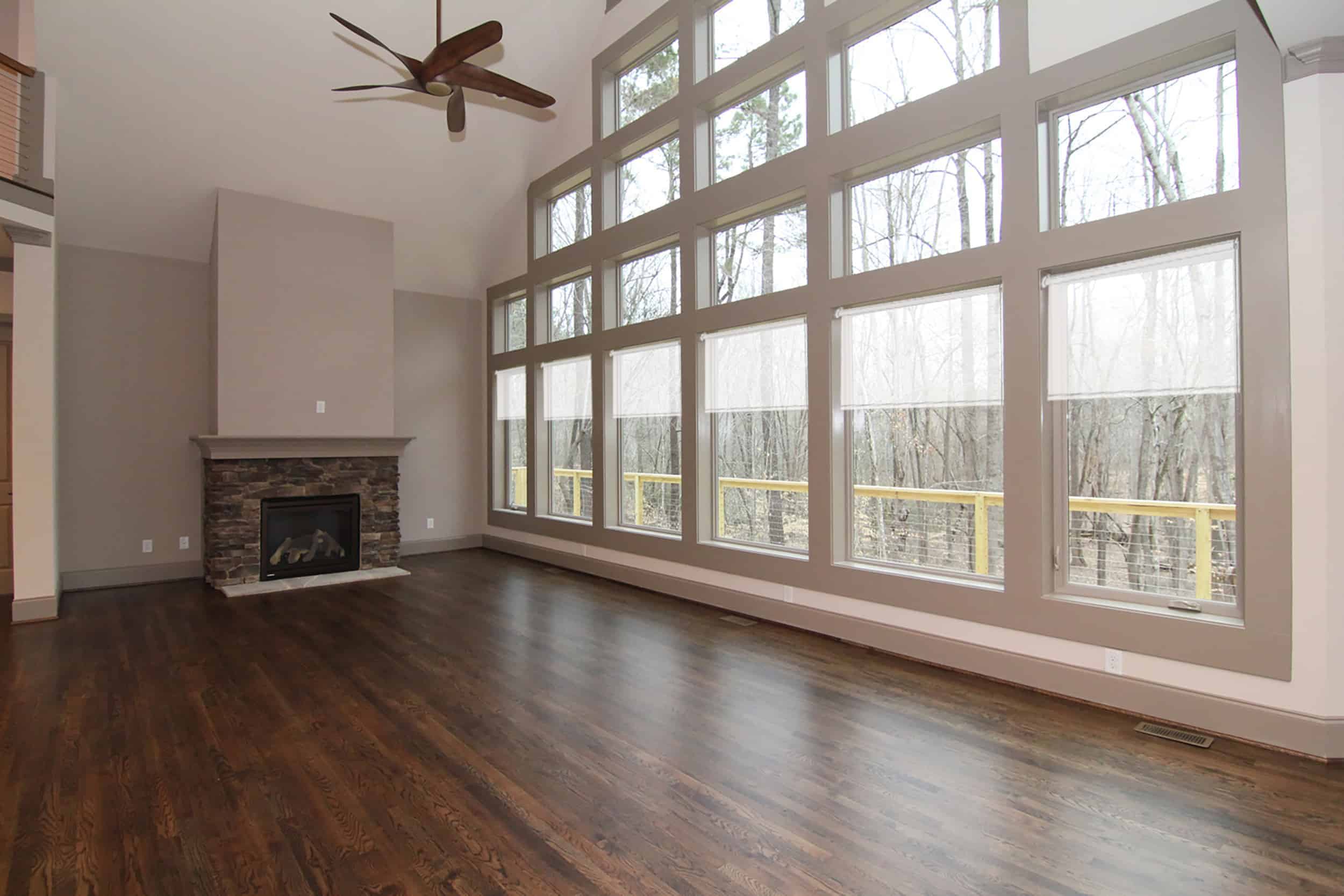Emily Henderson Awkward Windows Wall Treatments Window Ledge Roller Shades 1