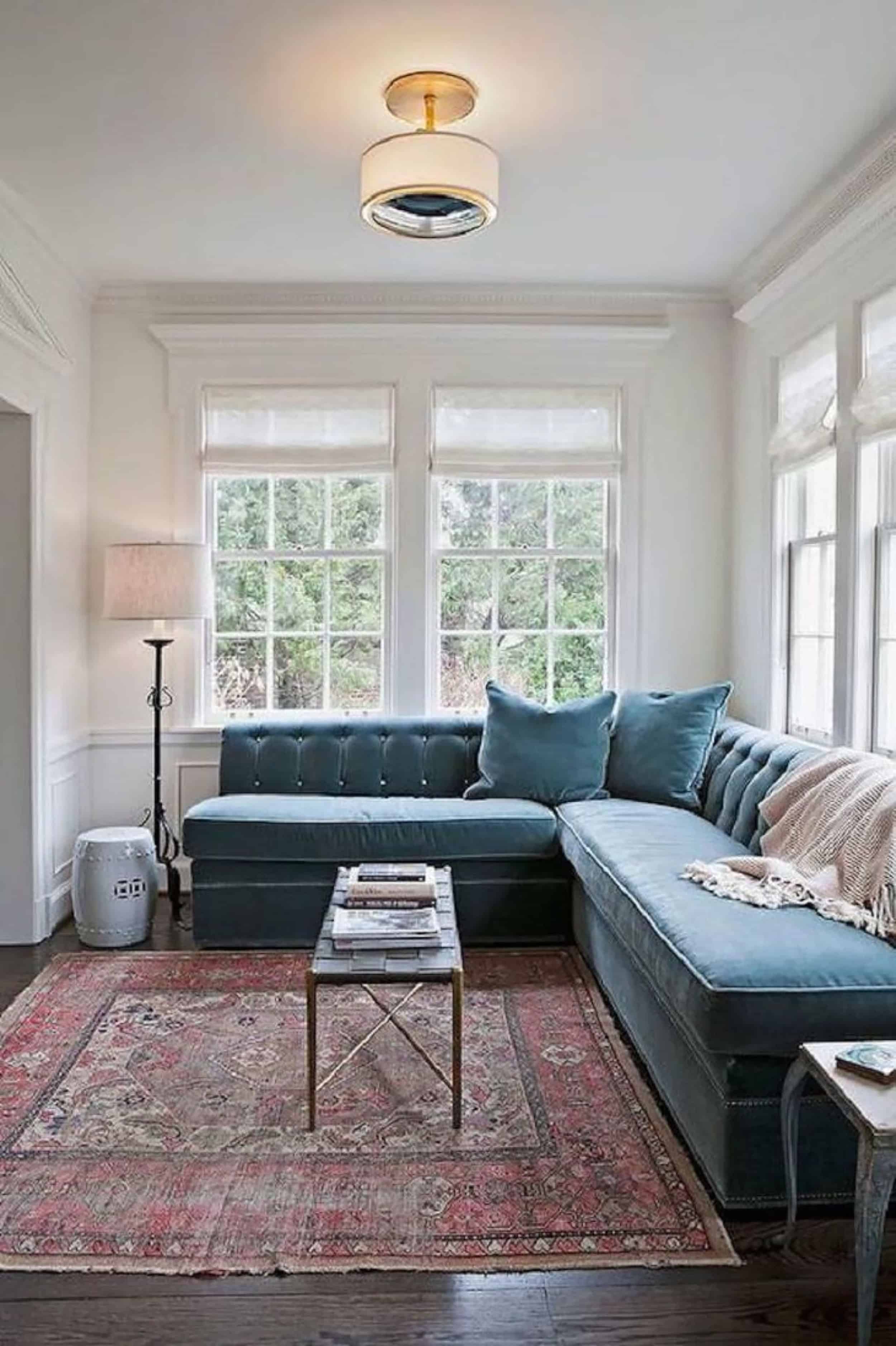 Emily Henderson Awkward Windows Wall Treatments Multiple Windows Good Examples 3