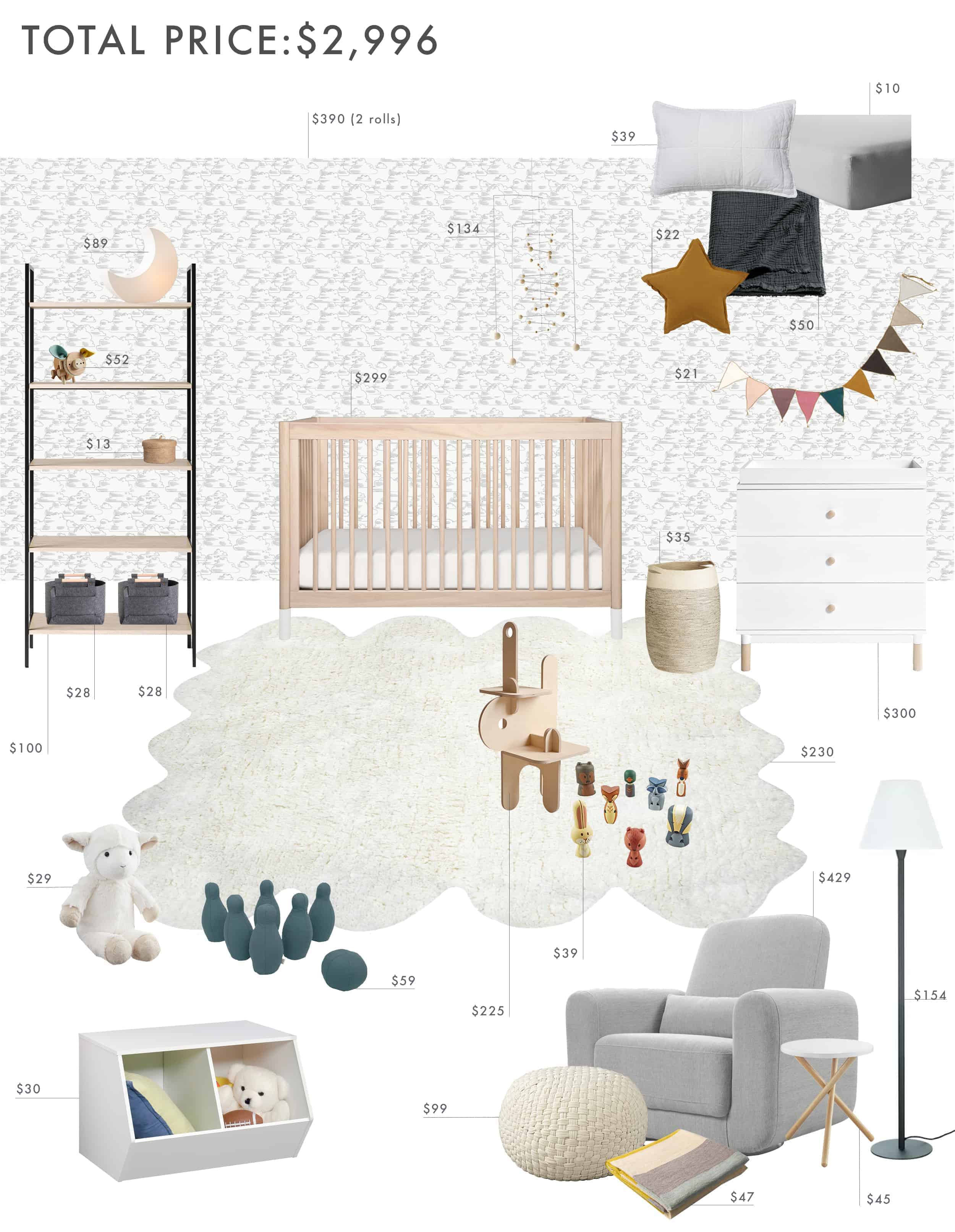 Emily Henderson Budget Room Colorful Scandi Gender Neutral 3000 1