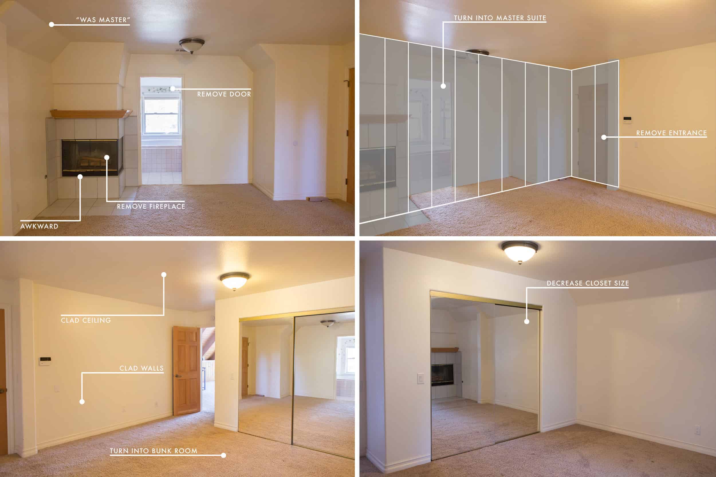 Emily Henderson Lake House Intro Before Plans Grid Master Bedroom New