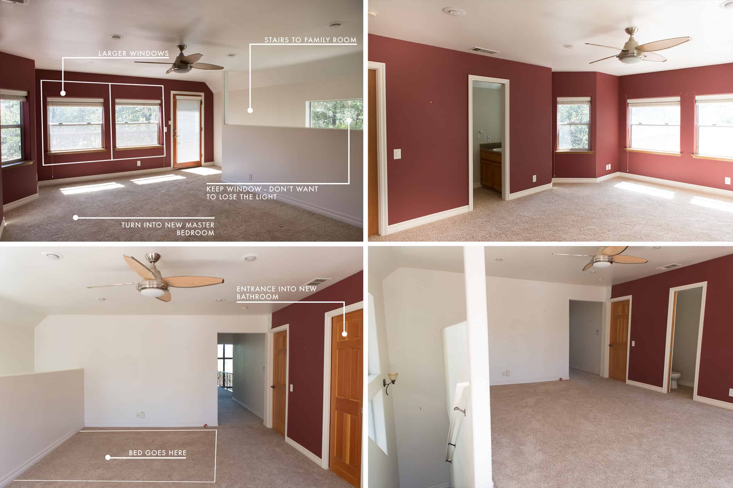 Emily Henderson Lake House Intro Before Plans Grid Upstairs Living Room New