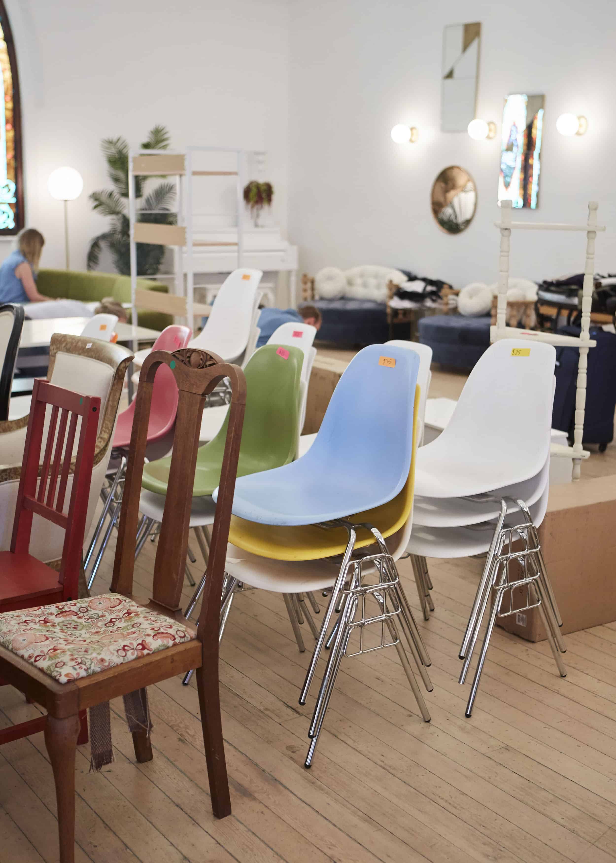 Makers Mess Vintage Modern Chairs