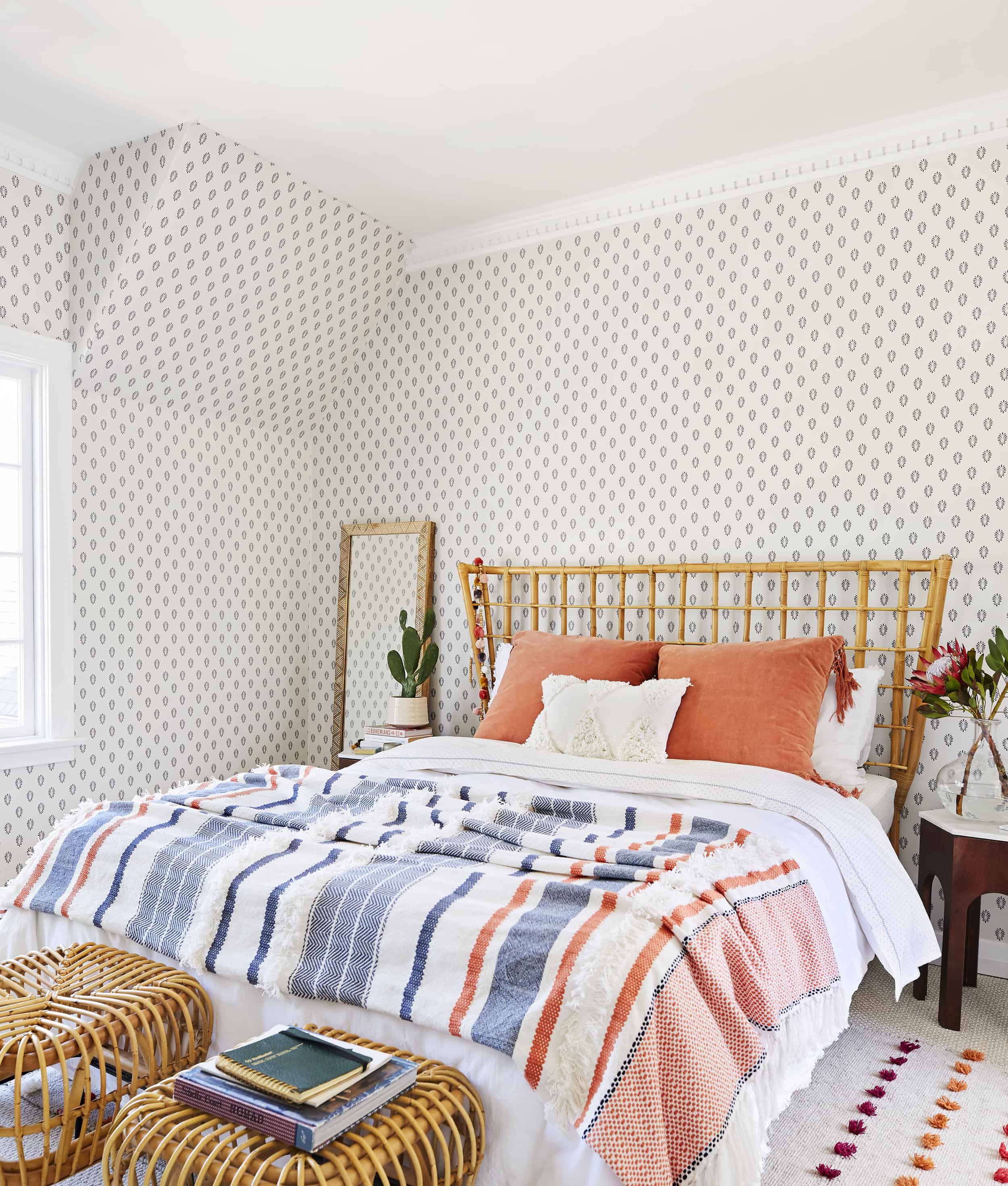70s Inspired Bohemian Bedroom