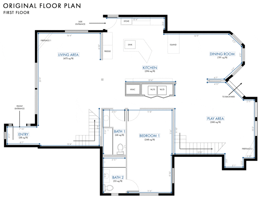 Emily Henderson Lake House Floor Plan Gif 1