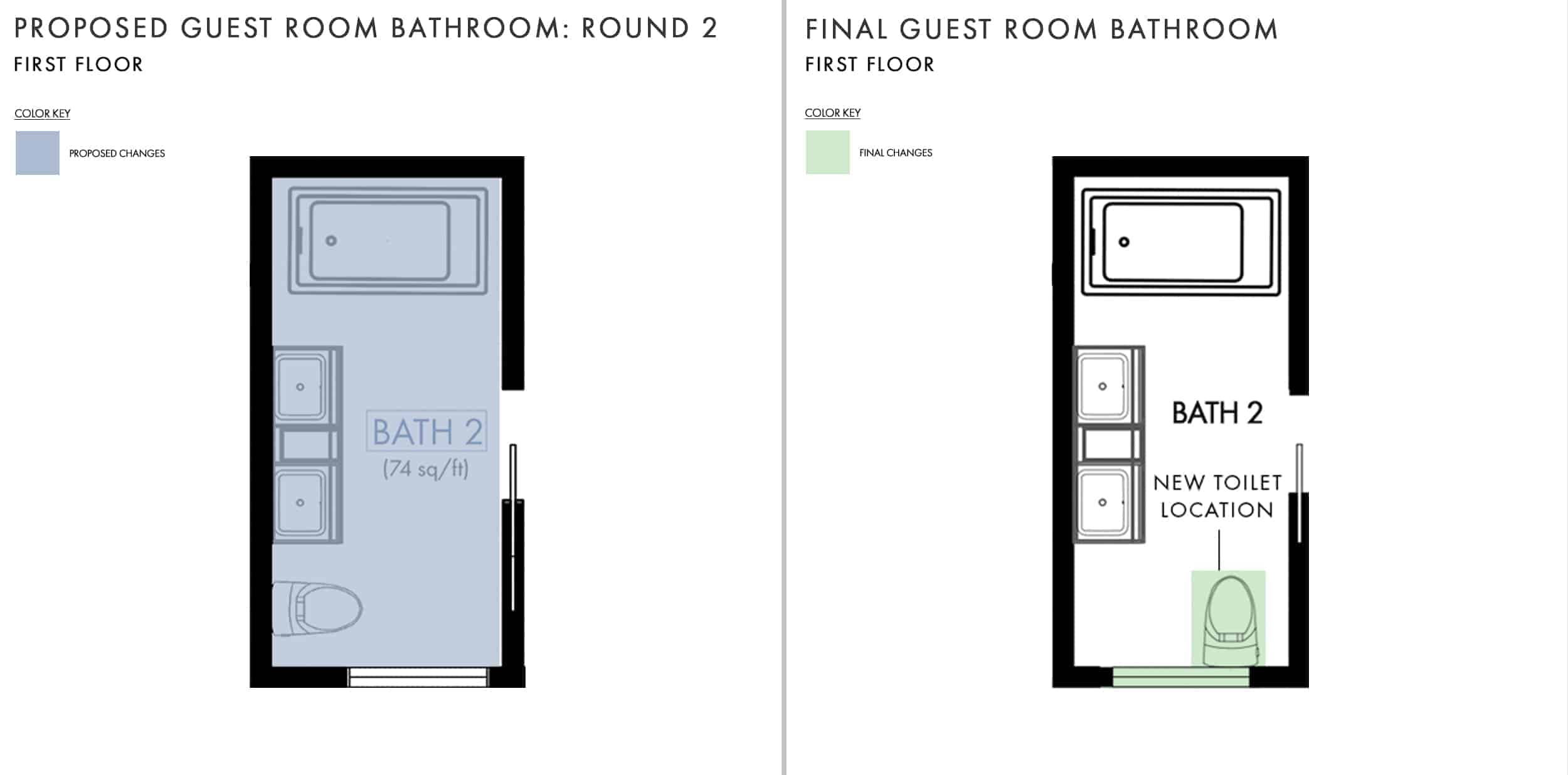 Emily Henderson Mountain House Fixer Upper Floor Guest Bedroom Bathroom Side By Side
