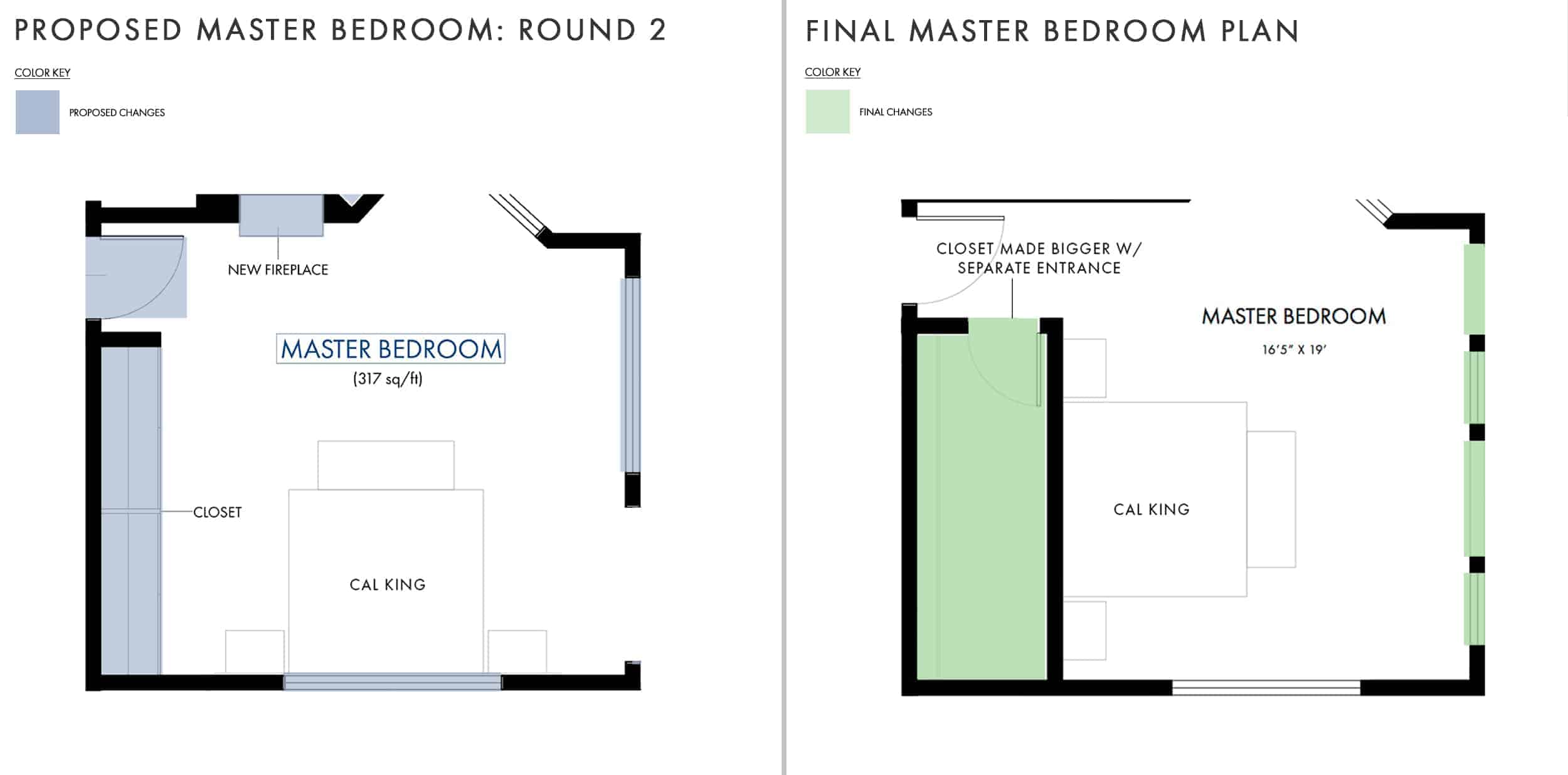 Emily Henderson Mountain House Fixer Upper Floor Master Bedroom Side By Side