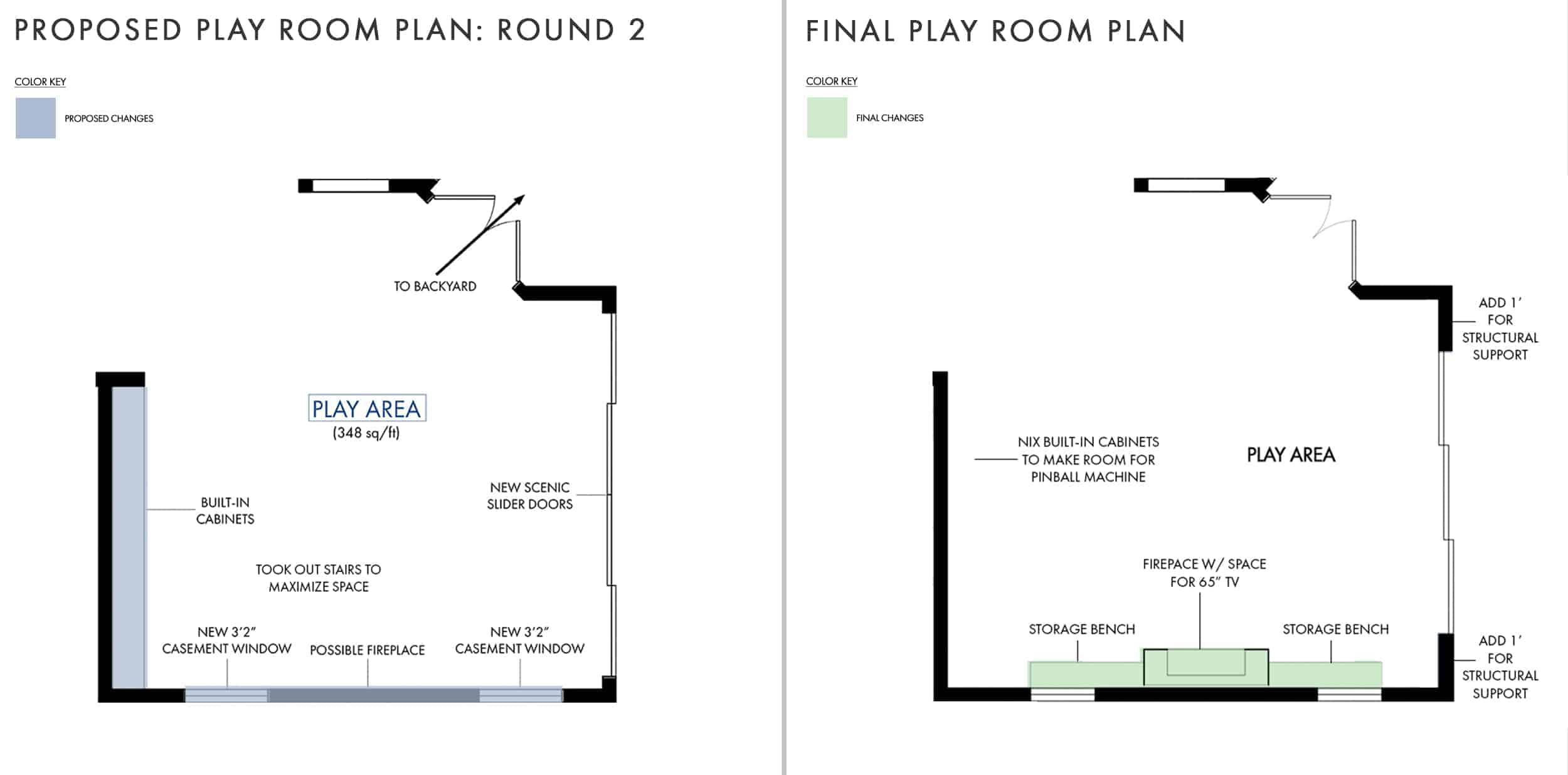 Emily Henderson Mountain House Fixer Upper Floor Plans Play Room Side By Side