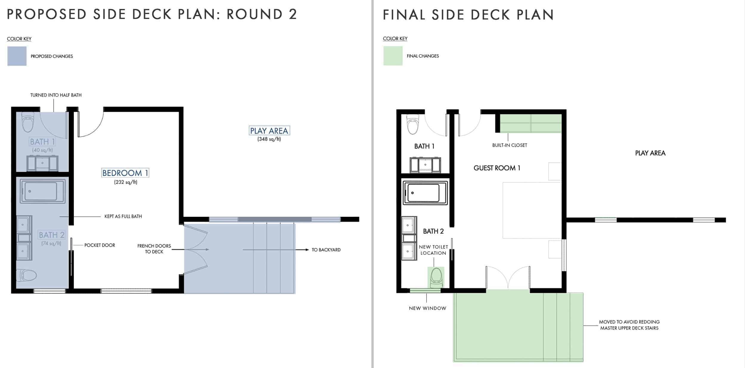 Emily Henderson Mountain House Fixer Upper Floor Side Deck Side By Side1