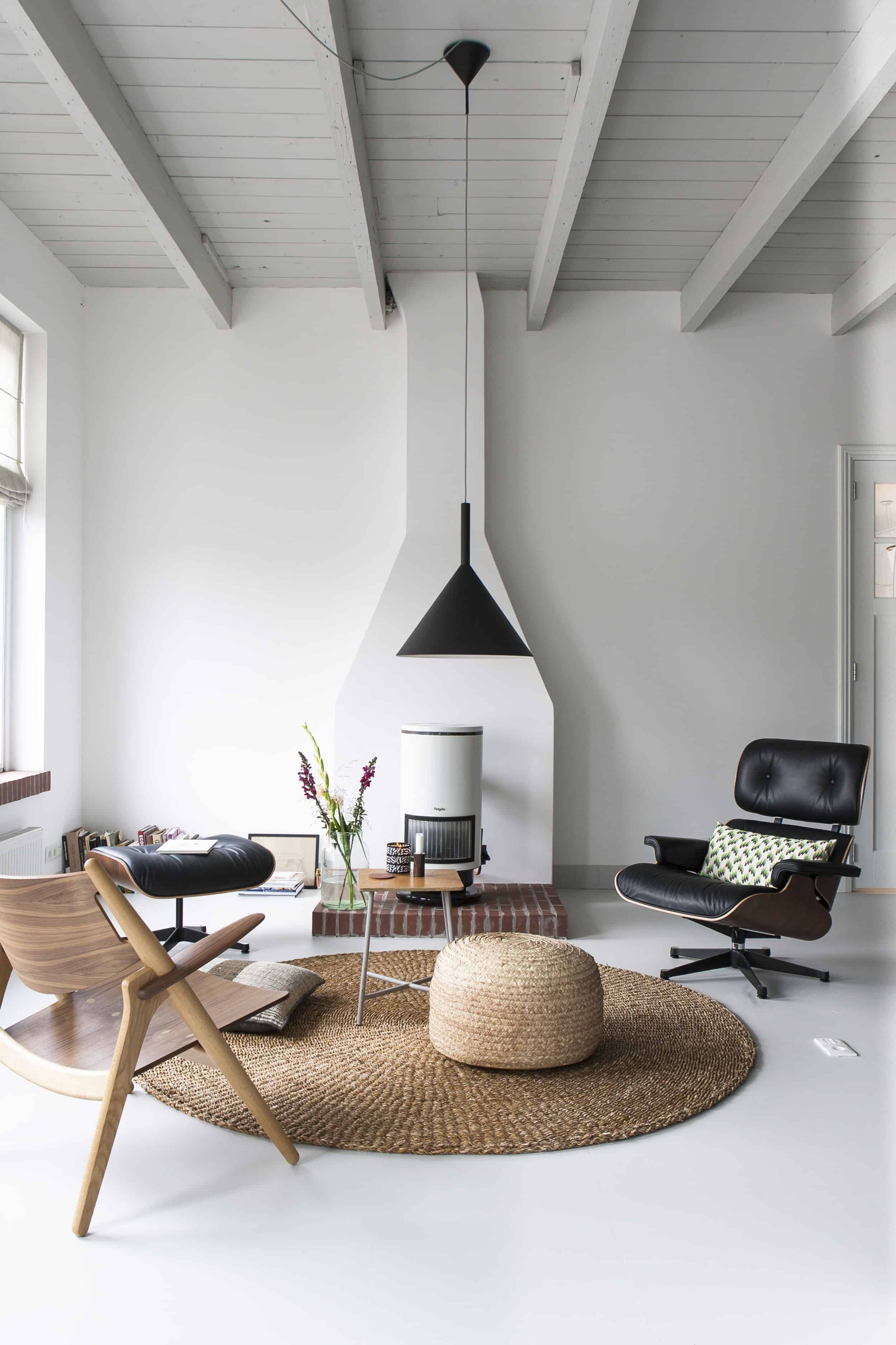 scandi modern living room