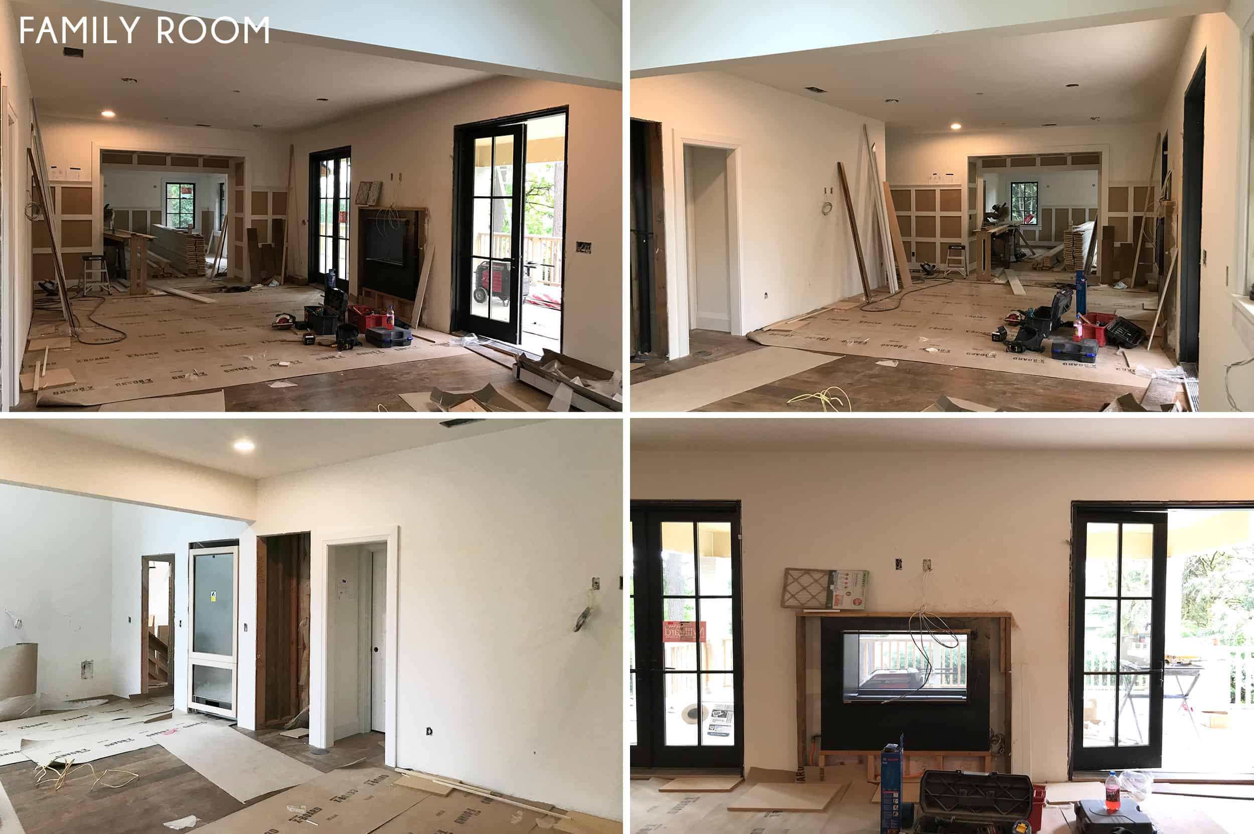 Emily Henderson Portland Traditional Updated Demo Pics Family Room