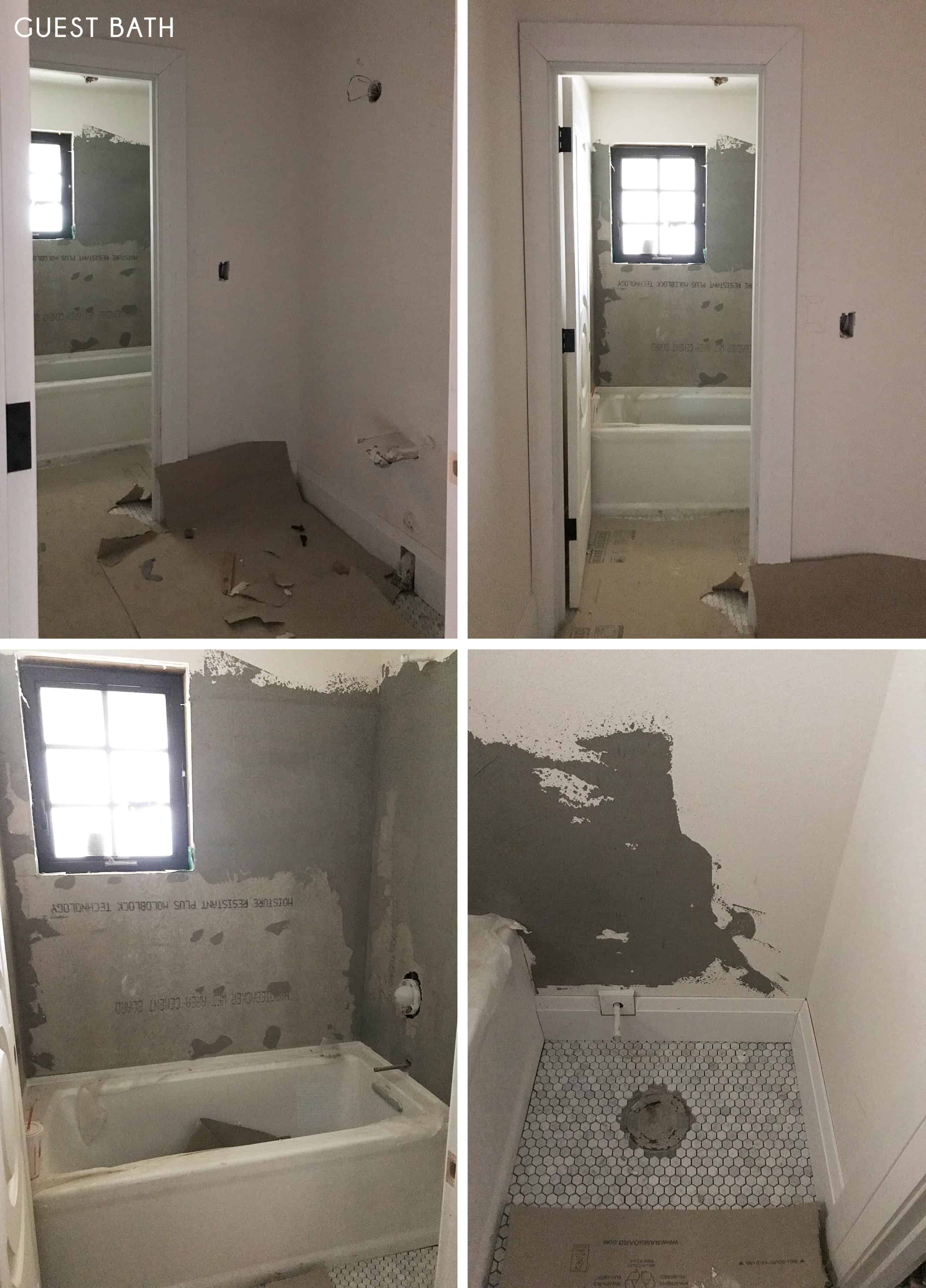 Emily Henderson Portland Traditional Updated Demo Pics Guest Bath