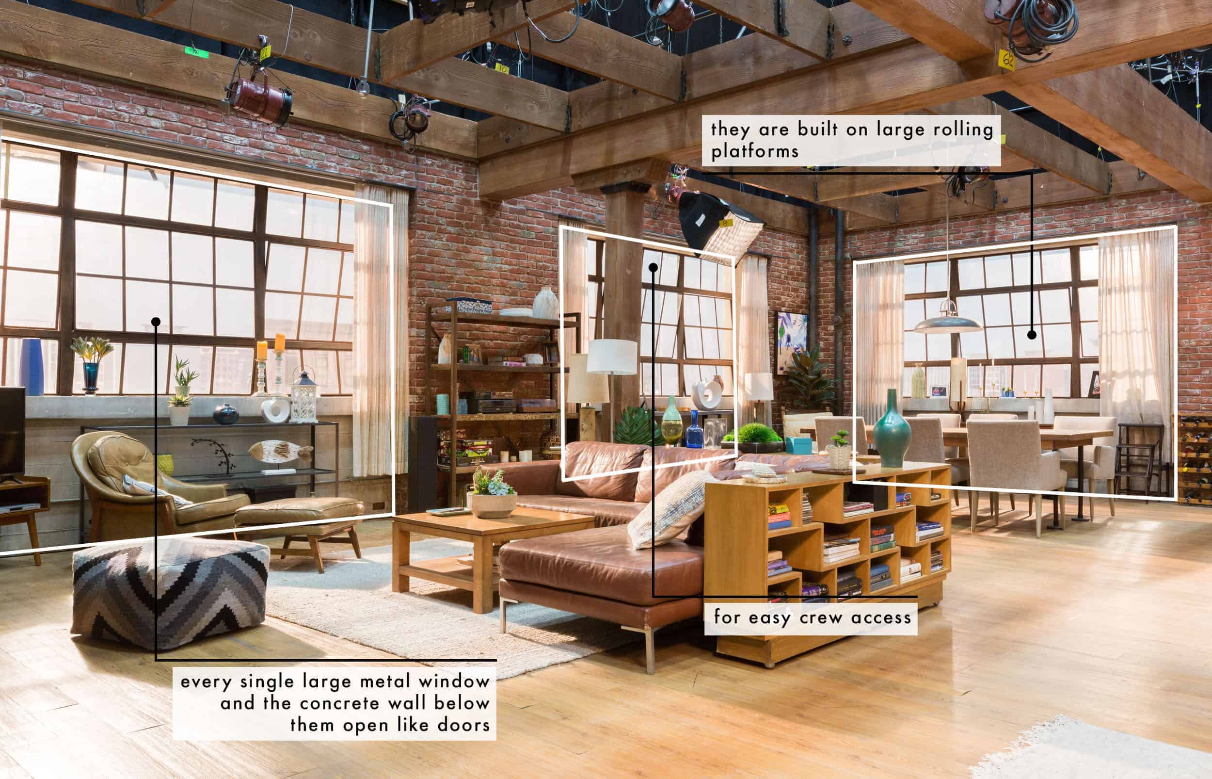 The New Girl Set Behind The Scenes Fun Facts Text Overlay