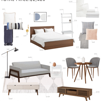 Studio Apartment Design Plan