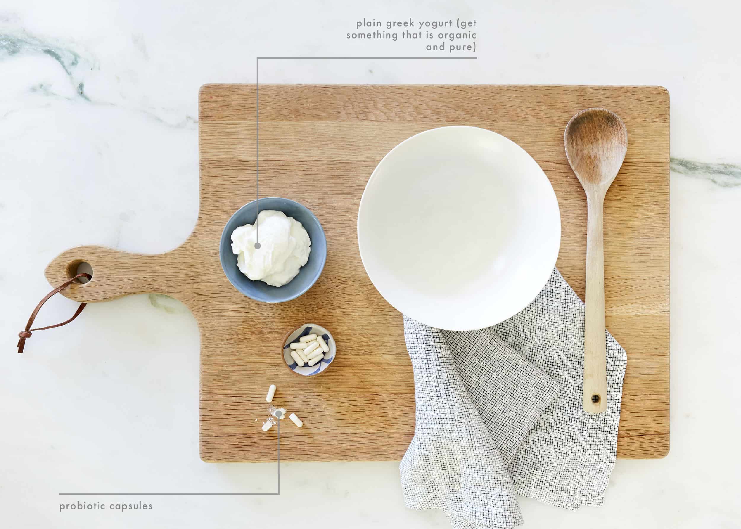 DIY Yogurt Mask Ingredients 