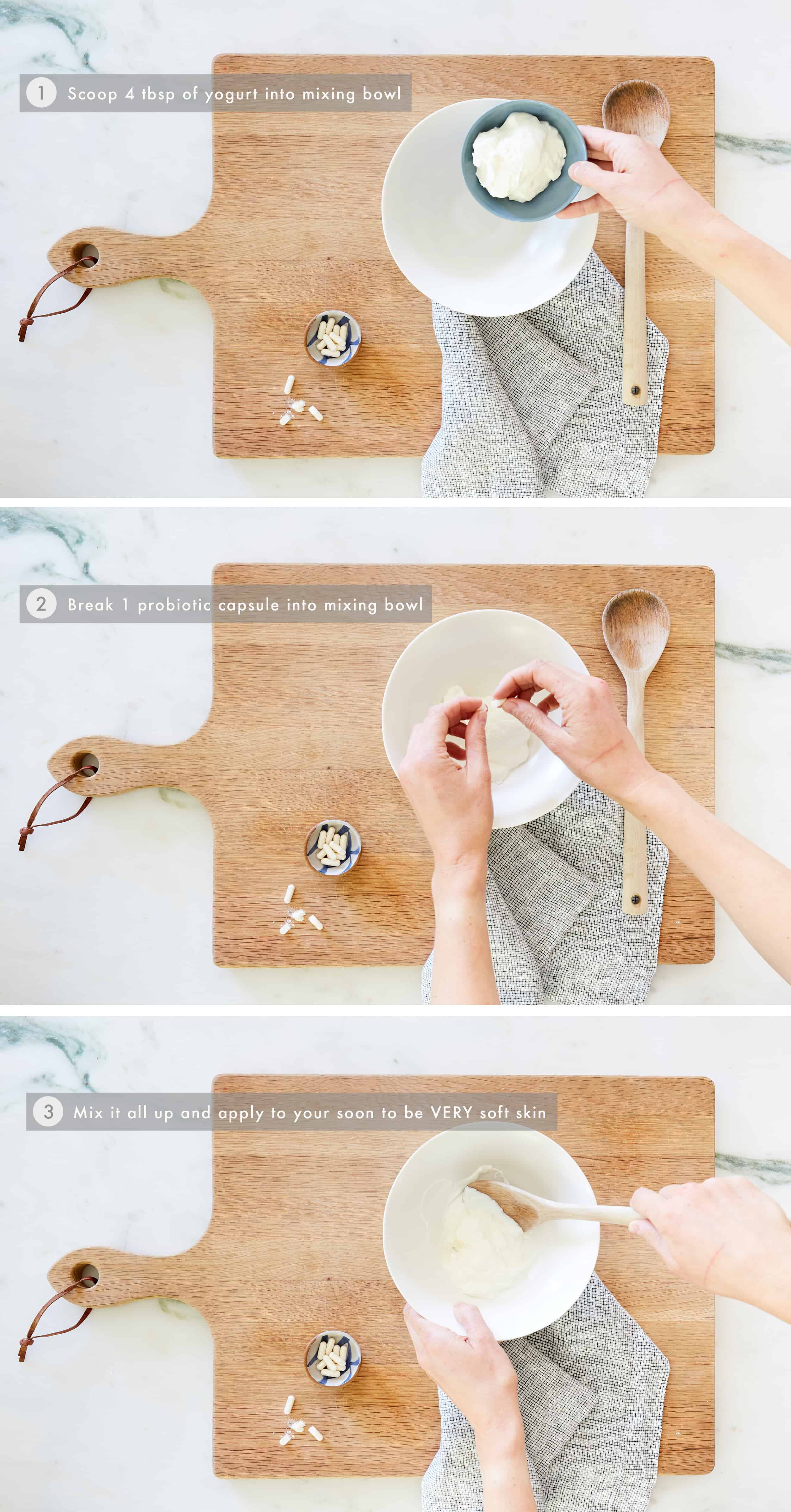 DIY Yogurt Face Mask Step-by-Step