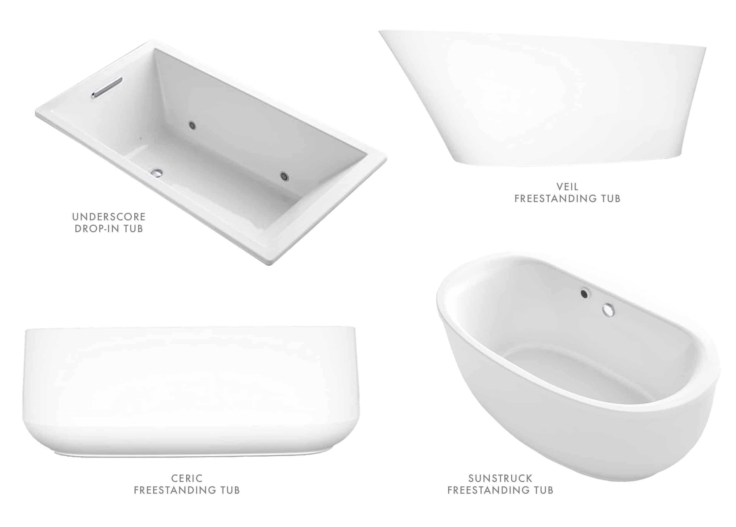 Emily Henderson Mountain Fixer Upper I Design You Decide Master Bath Final Kohler Product Four Bathtub Options