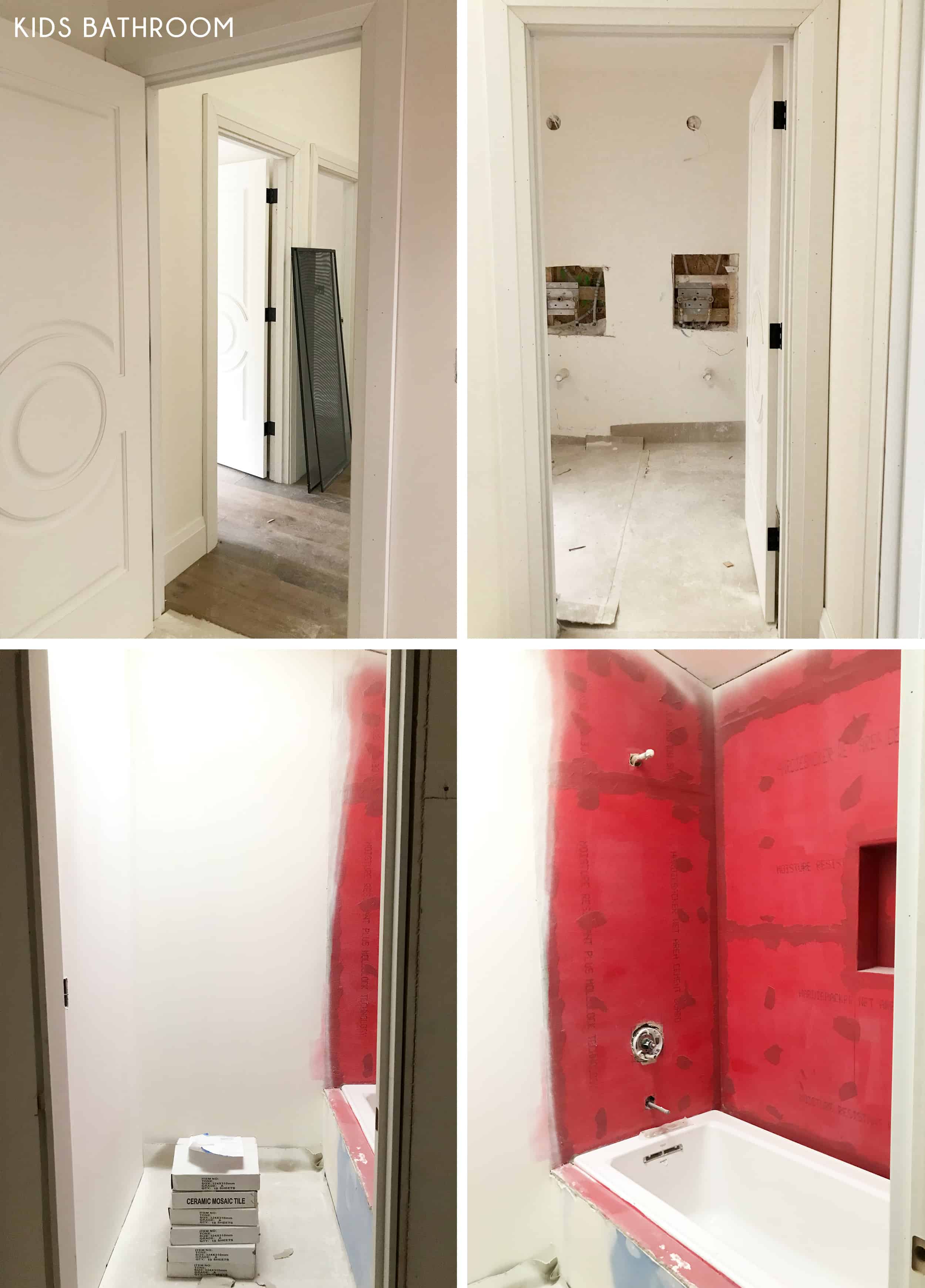 Emily Henderson Portland Traditional Updated Demo Pics Kids Bathroom