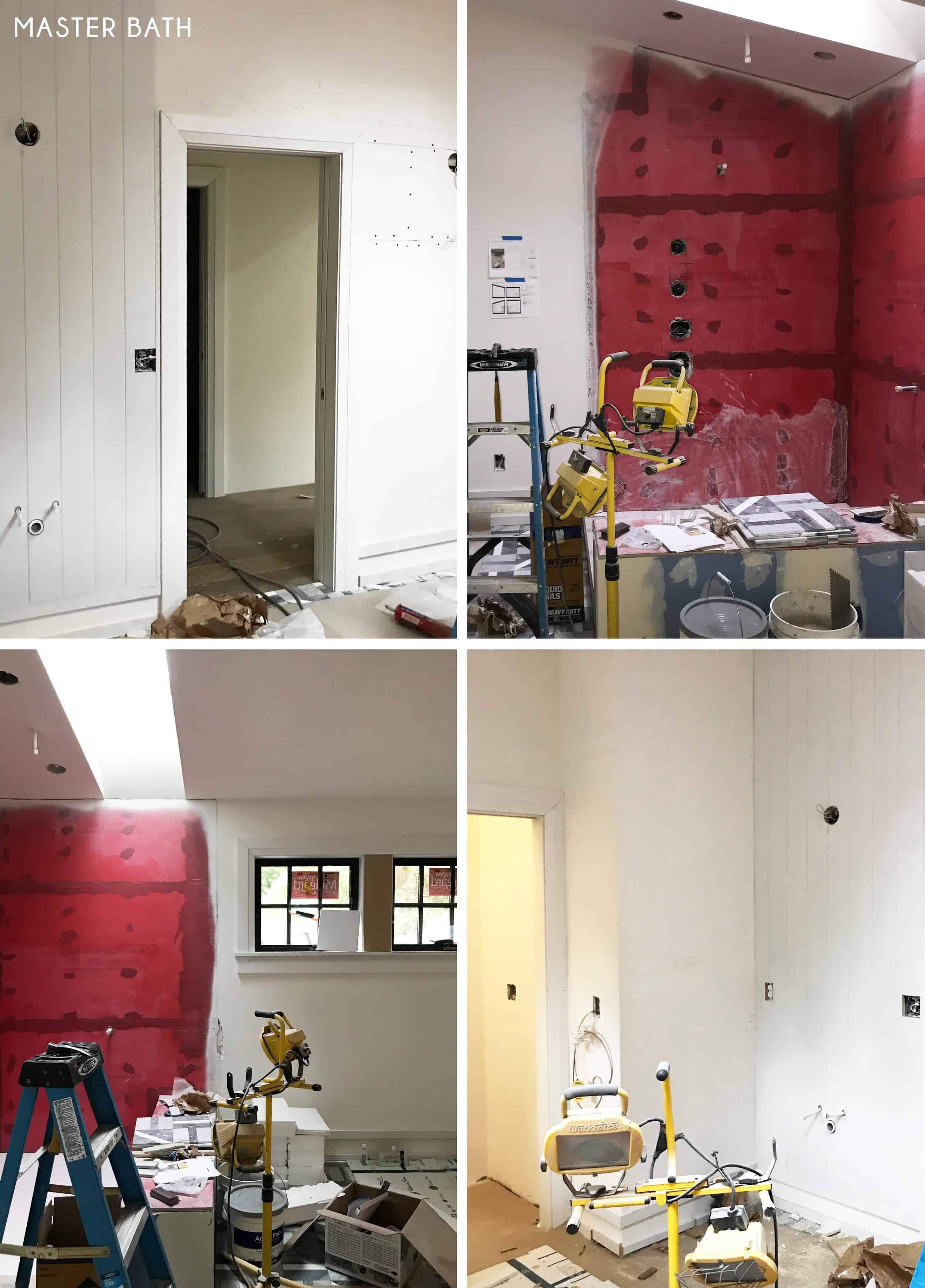 Emily Henderson Portland Traditional Updated Demo Pics Master Bath