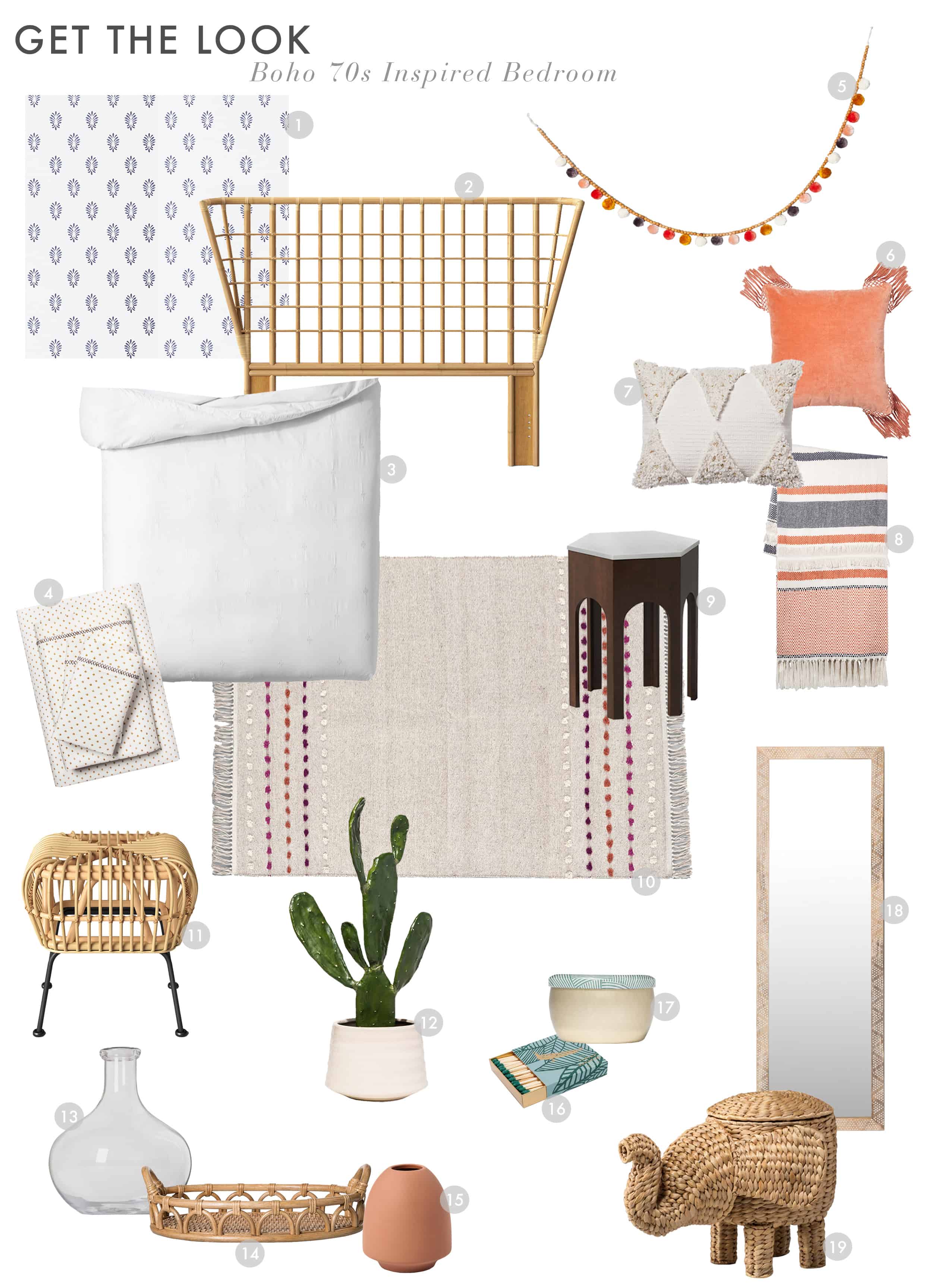 Get The Look Target Opalhouse 70s Boho Bedroom 2