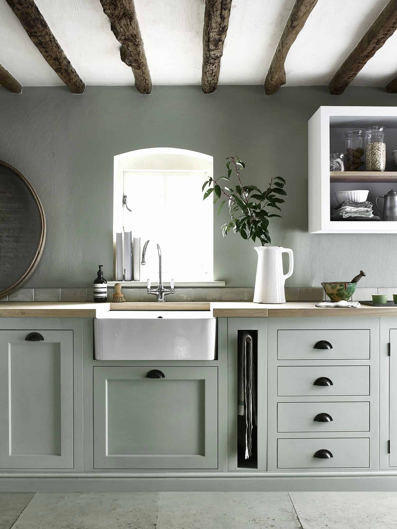 Sage Green Traditional Kitchen