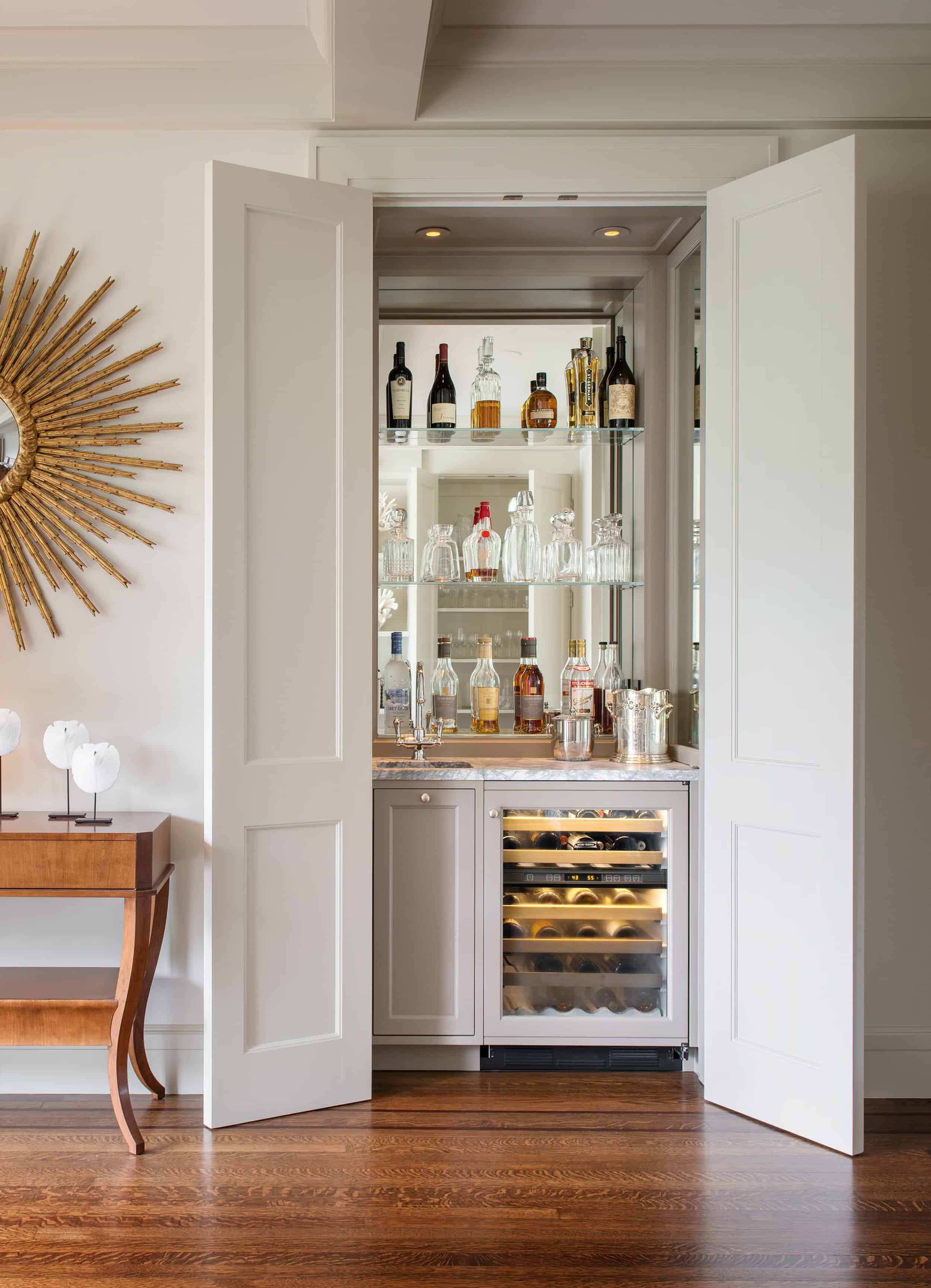 Emily Henderson Mountain Fixer Upper Kitchen Cabinetry Functionality Dry Bar Inspiration 02