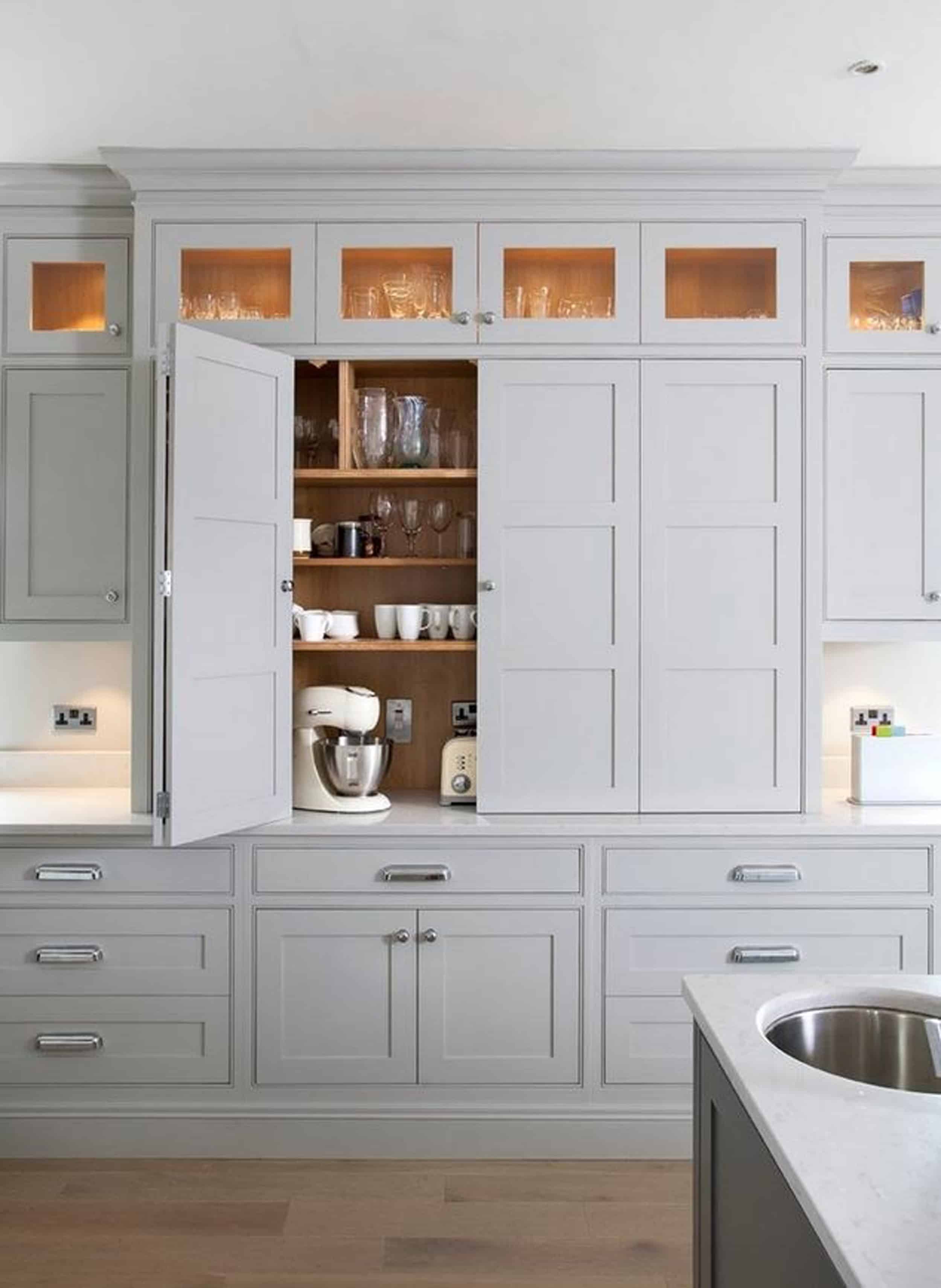 Emily Henderson Mountain Fixer Upper Kitchen Cabinetry Functionality Small Appliances Inspiration 03