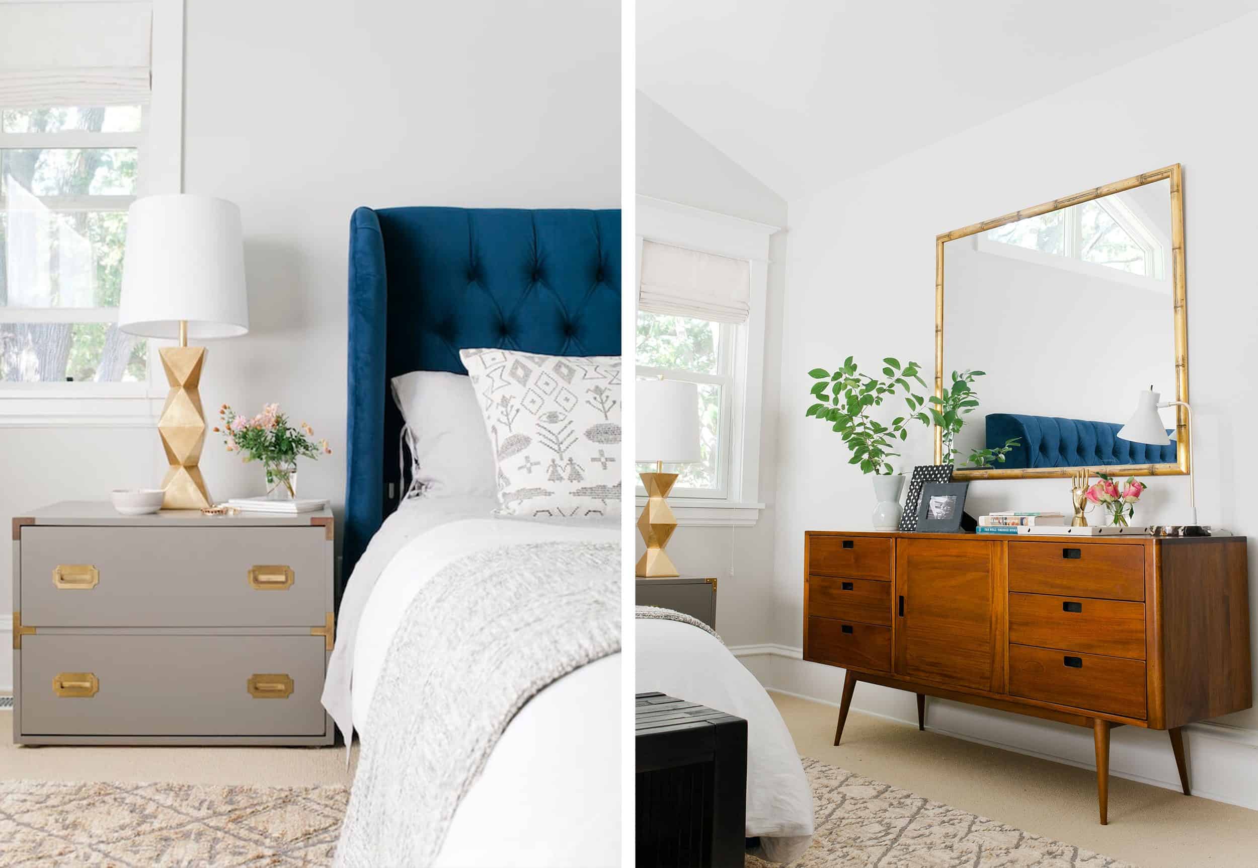 How to Pair Nightstand and Dresser