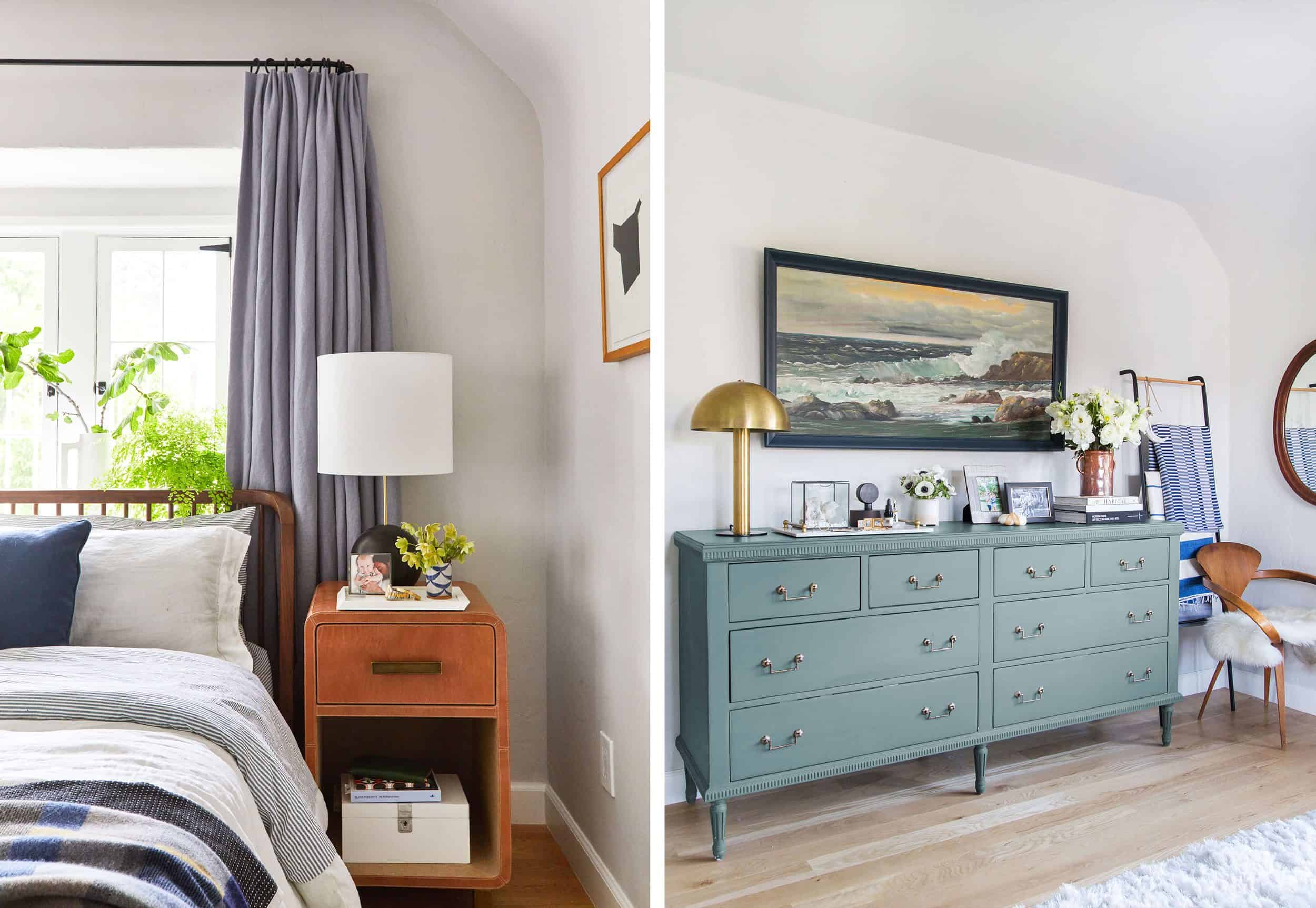 How to Pair Nightstand and Dresser