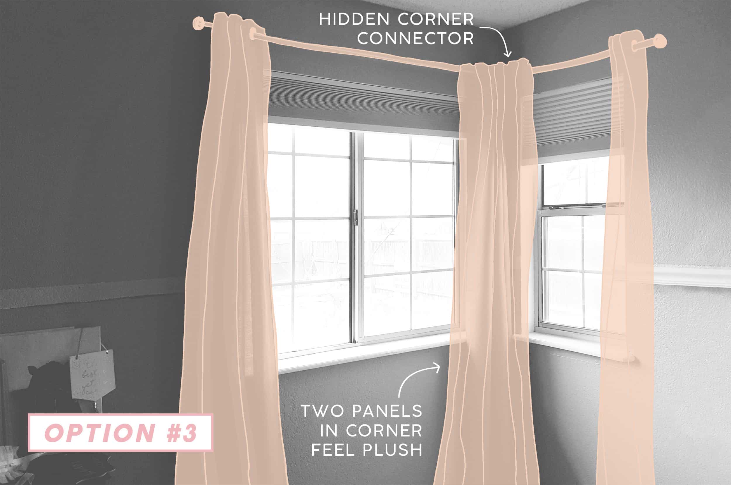 Emily Henderson Corner Window. Sketch 3