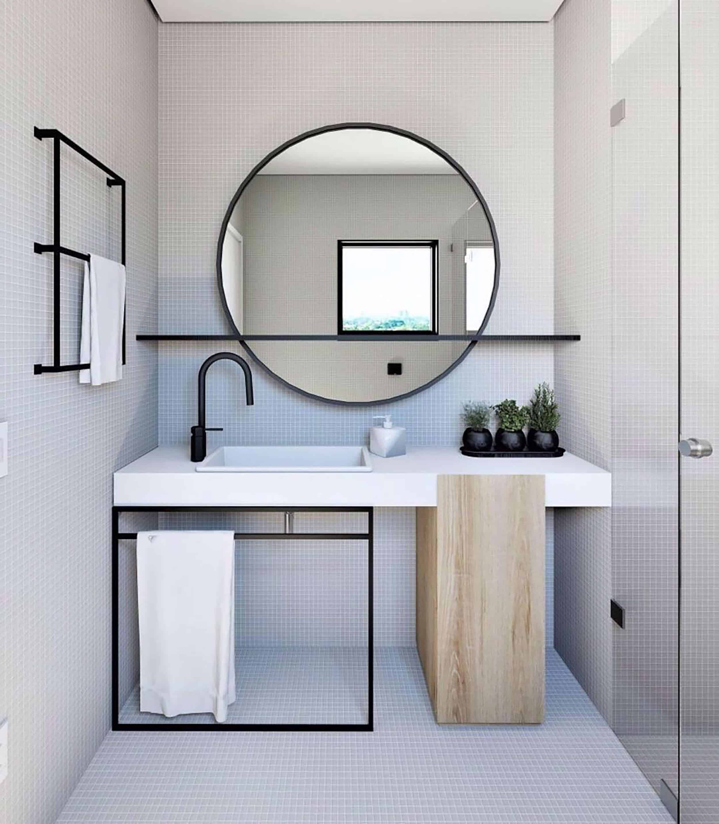 Mirror With Shelf Q