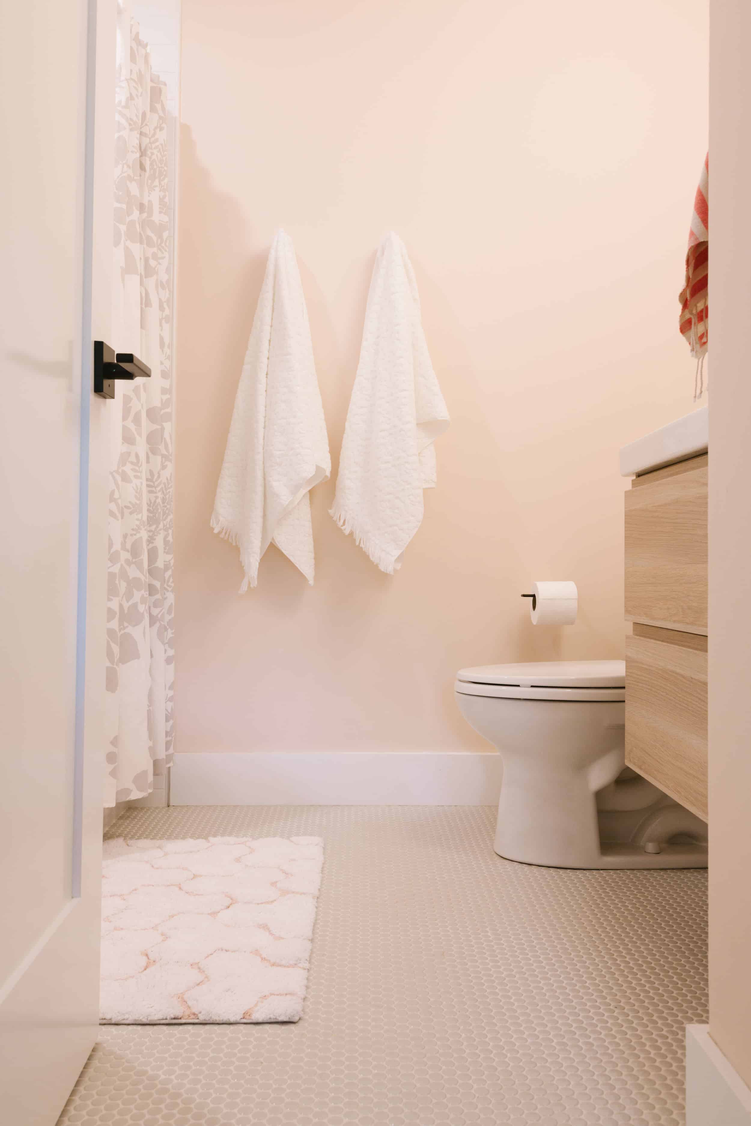 Samantha Gluck Emily Henderson Soft Pink Bathroom