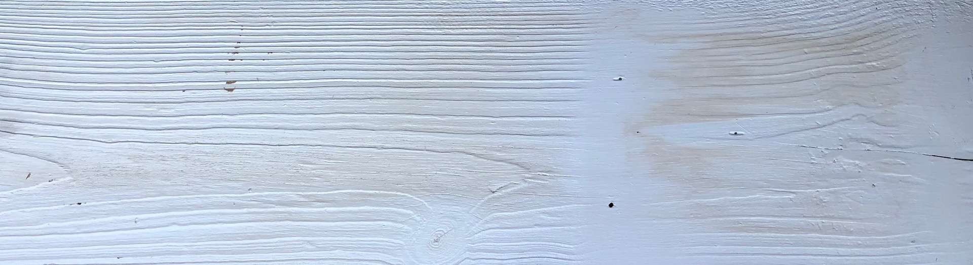 Rustic Wood Painted White