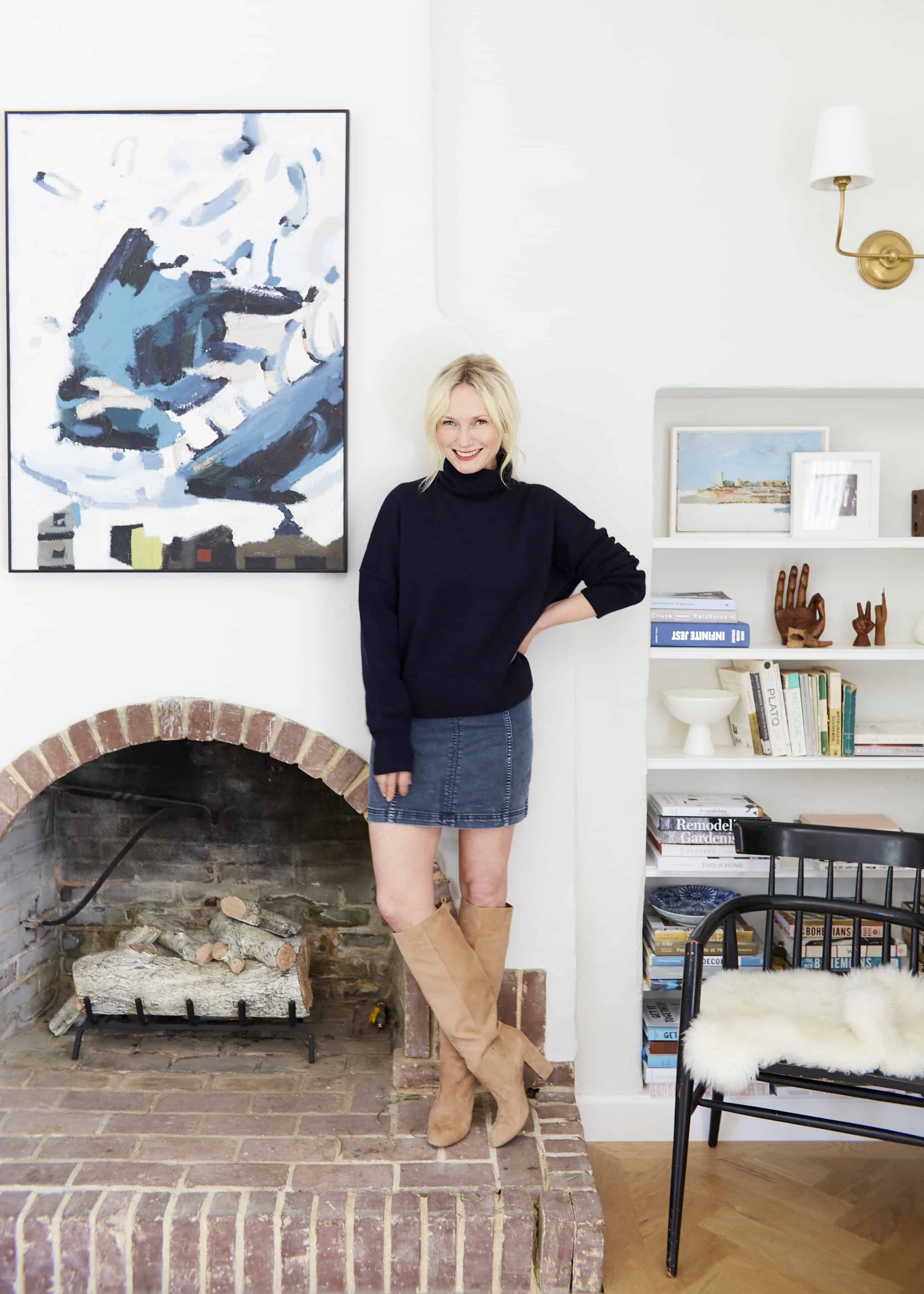 Emily Henderson Nordstroms Anniversary Sale Fall Essentials 2018 Navy Oversized Sweater