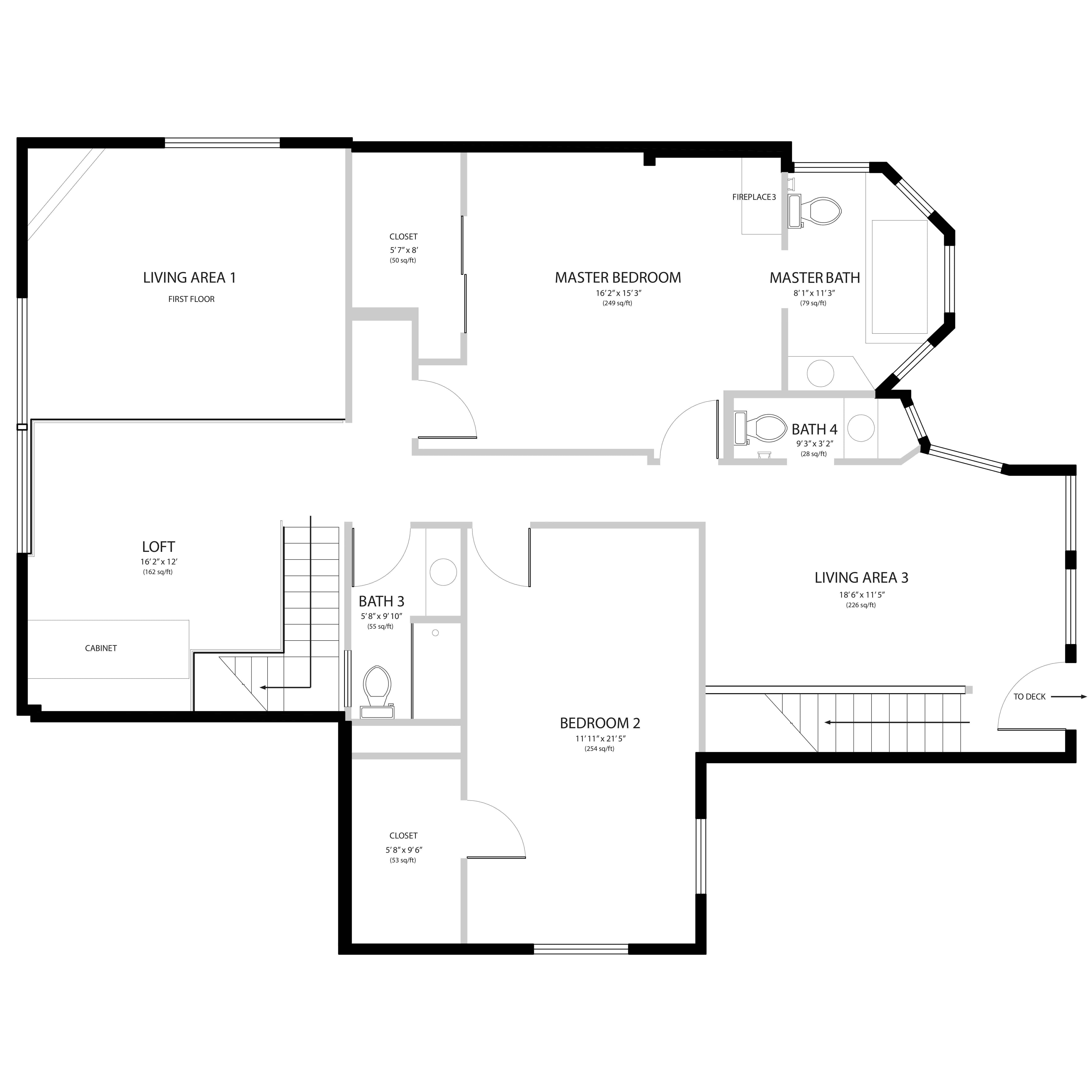 Emily Henderson Lake House Floor Plan Second Floor Entire Floor Annotated 01 1