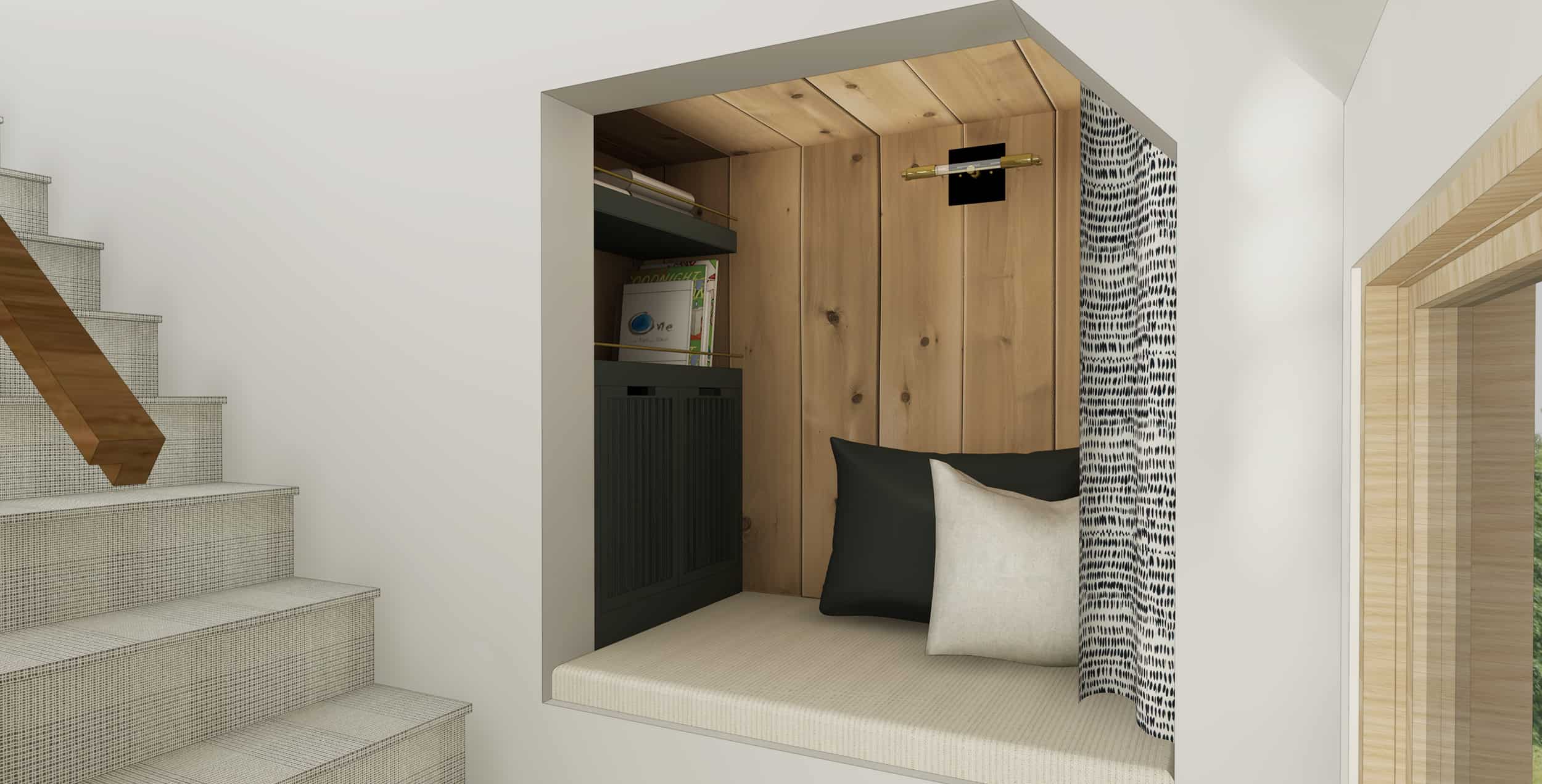 Emily Henderson Mountain House Bunk Room Nook 03
