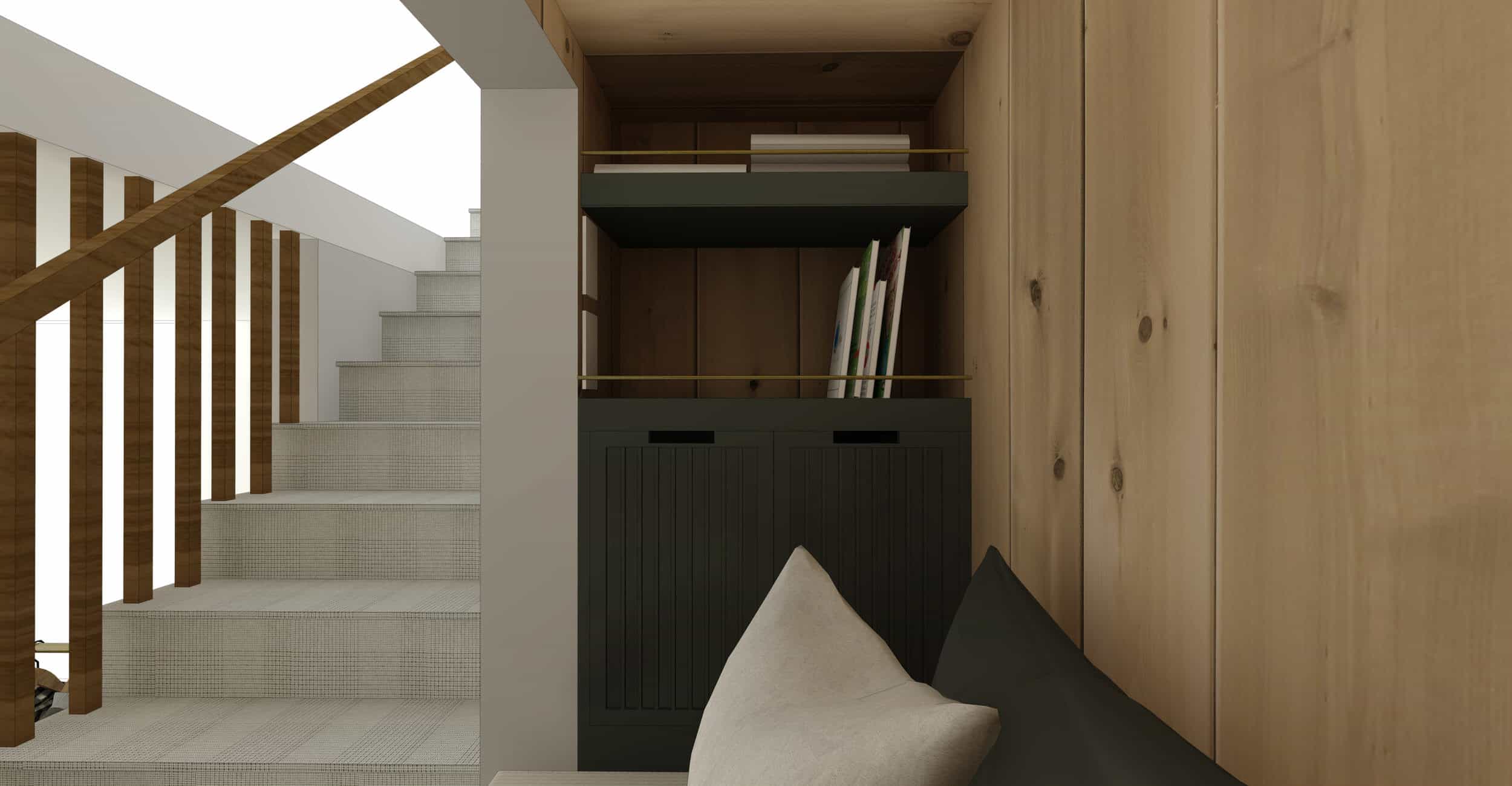 Emily Henderson Mountain House Bunk Room Nook 05 2