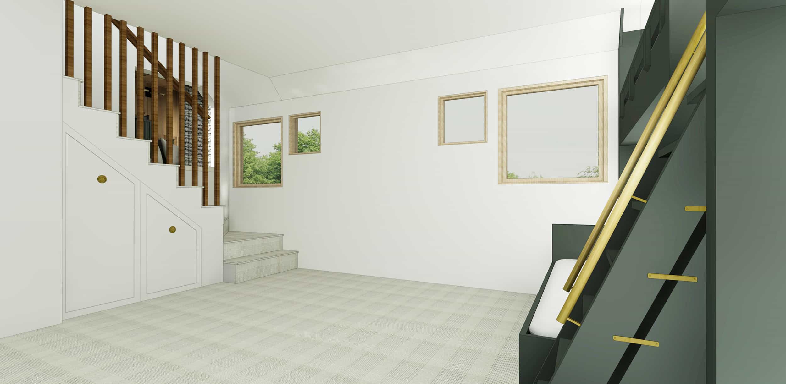 Emily Henderson Mountain House Bunk Room Nook 06