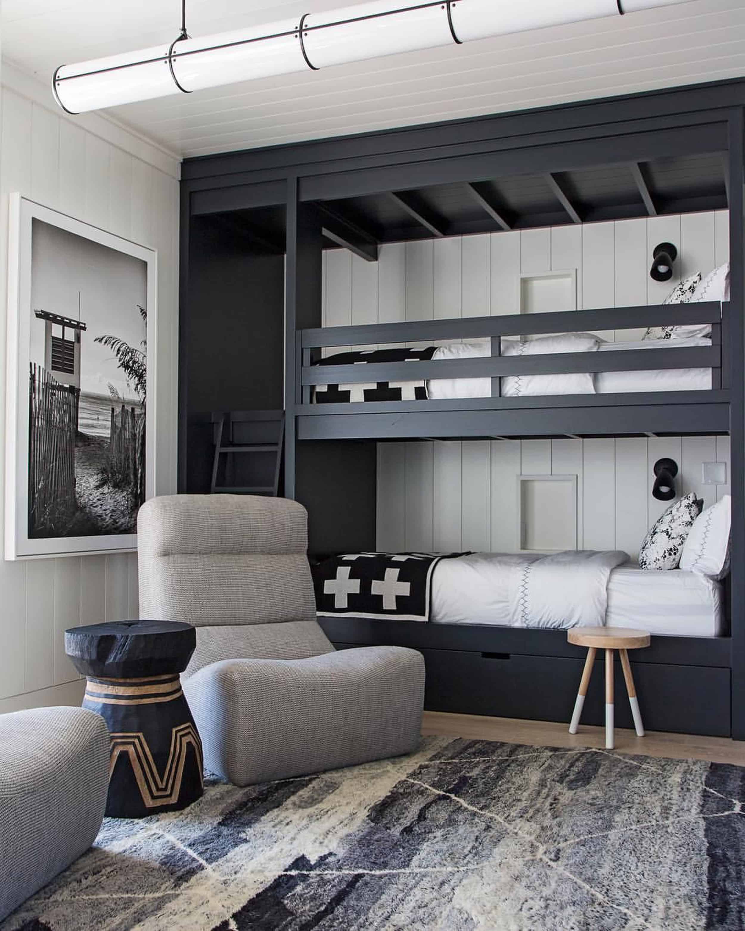 Built-In Bunk Beds Room