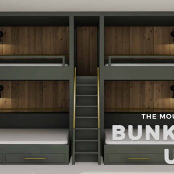 Emily Henderson Mountain Fixer Upper Second Level Kids Bunk Room Bunk Beds Opener With Copy