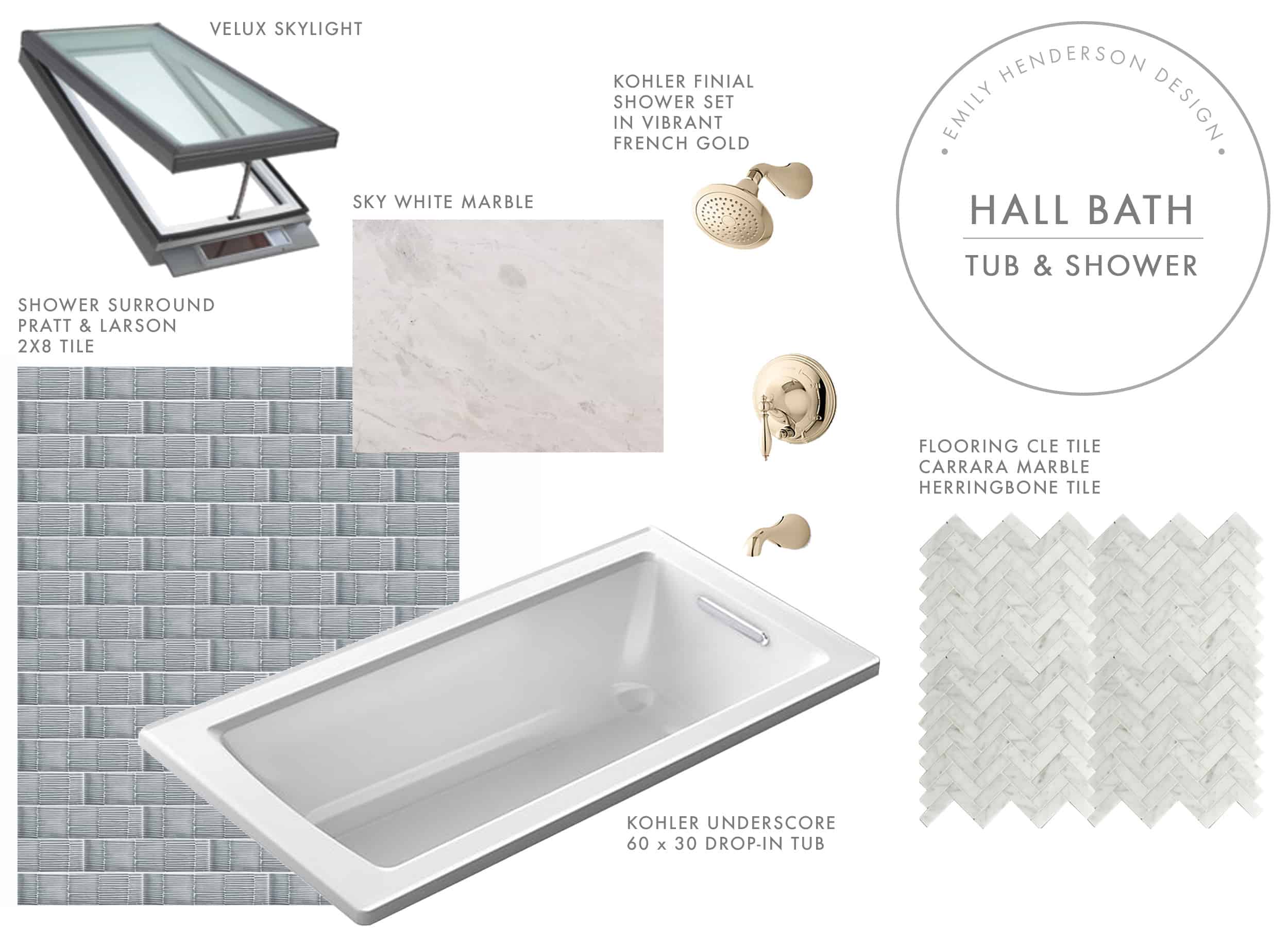 Emily Henderson Portland Traditional Fixer Upper Kids Bath Progress Design Moodboard Bath 01 Final