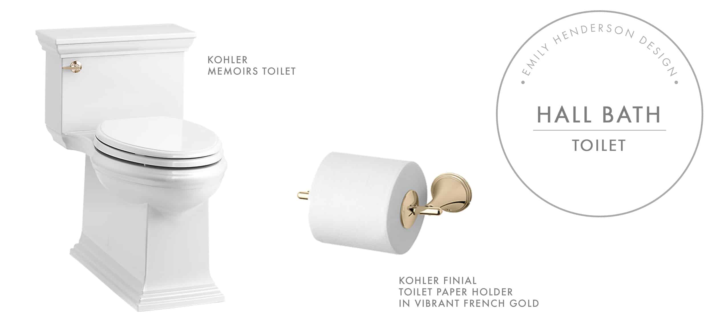 Emily Henderson Portland Traditional Fixer Upper Kids Bath Progress Design Moodboard Toilet Kohler 7.31.18