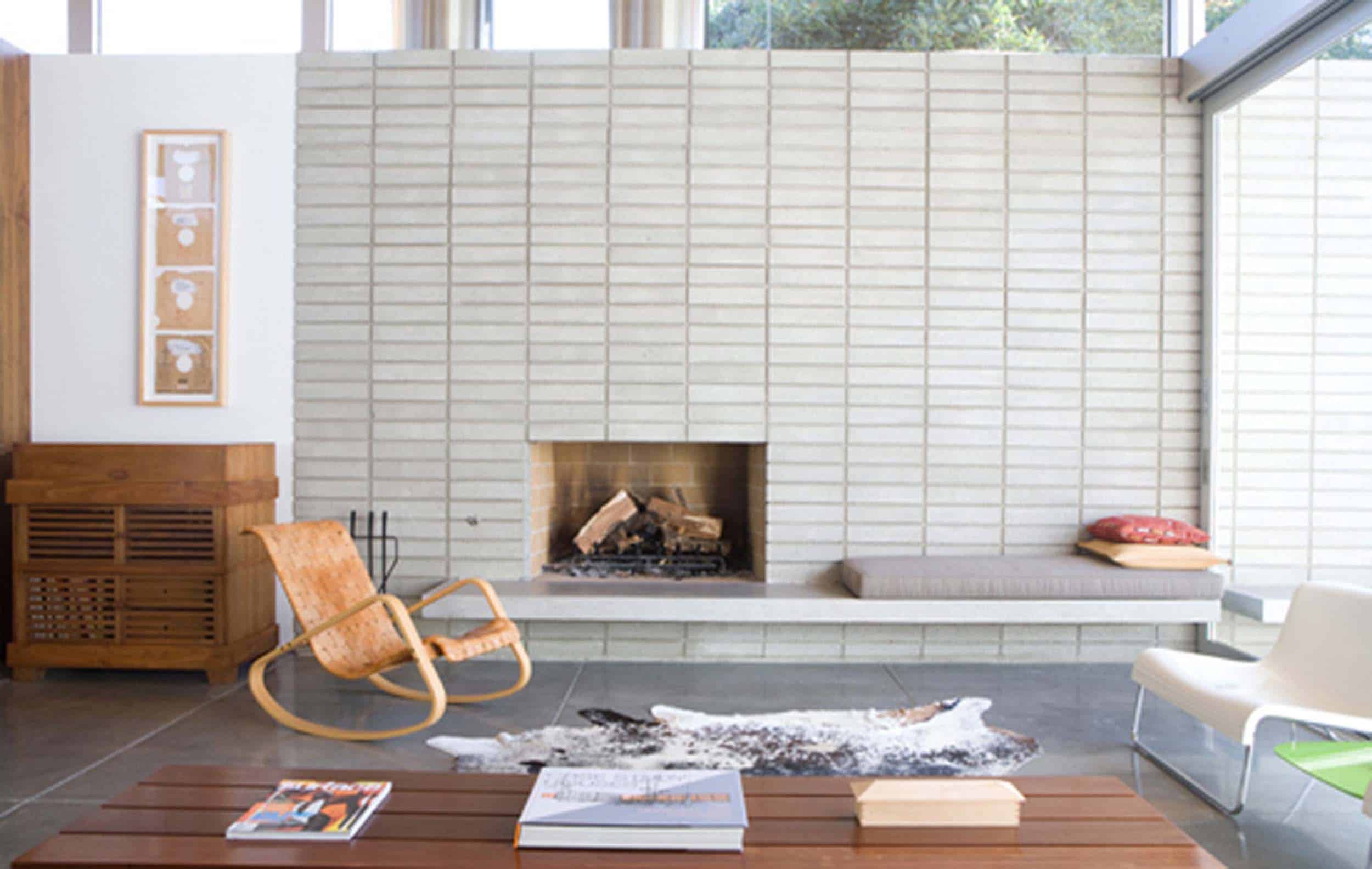 Emily Henderson Lake House Fixer Upper Mountain Home Decor Fireplace Ideas Rustic Refined Simple White Wood Stone 301