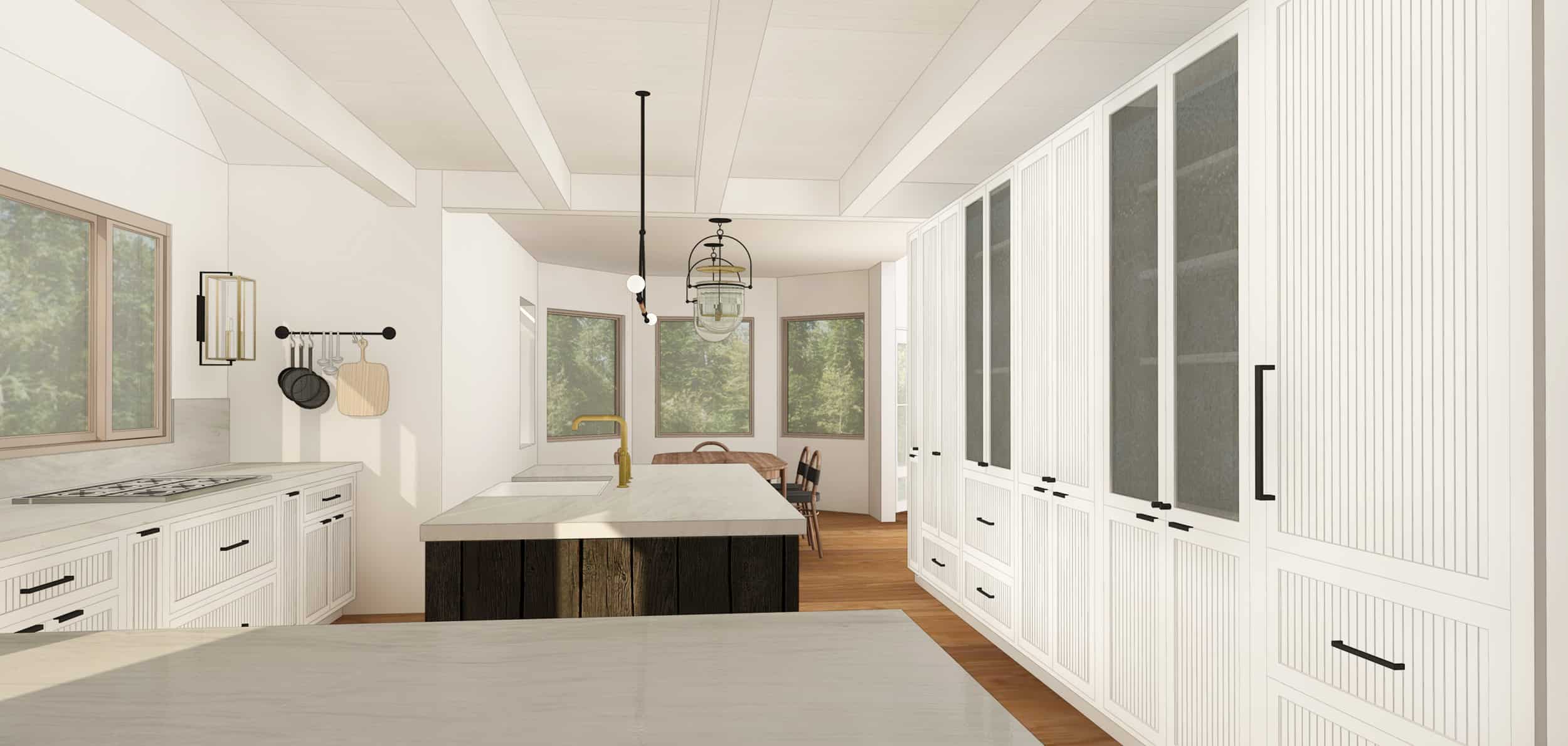 Emily Henderson Mountain House Kitchen Evolution Kitchensumnt Final Glass 01