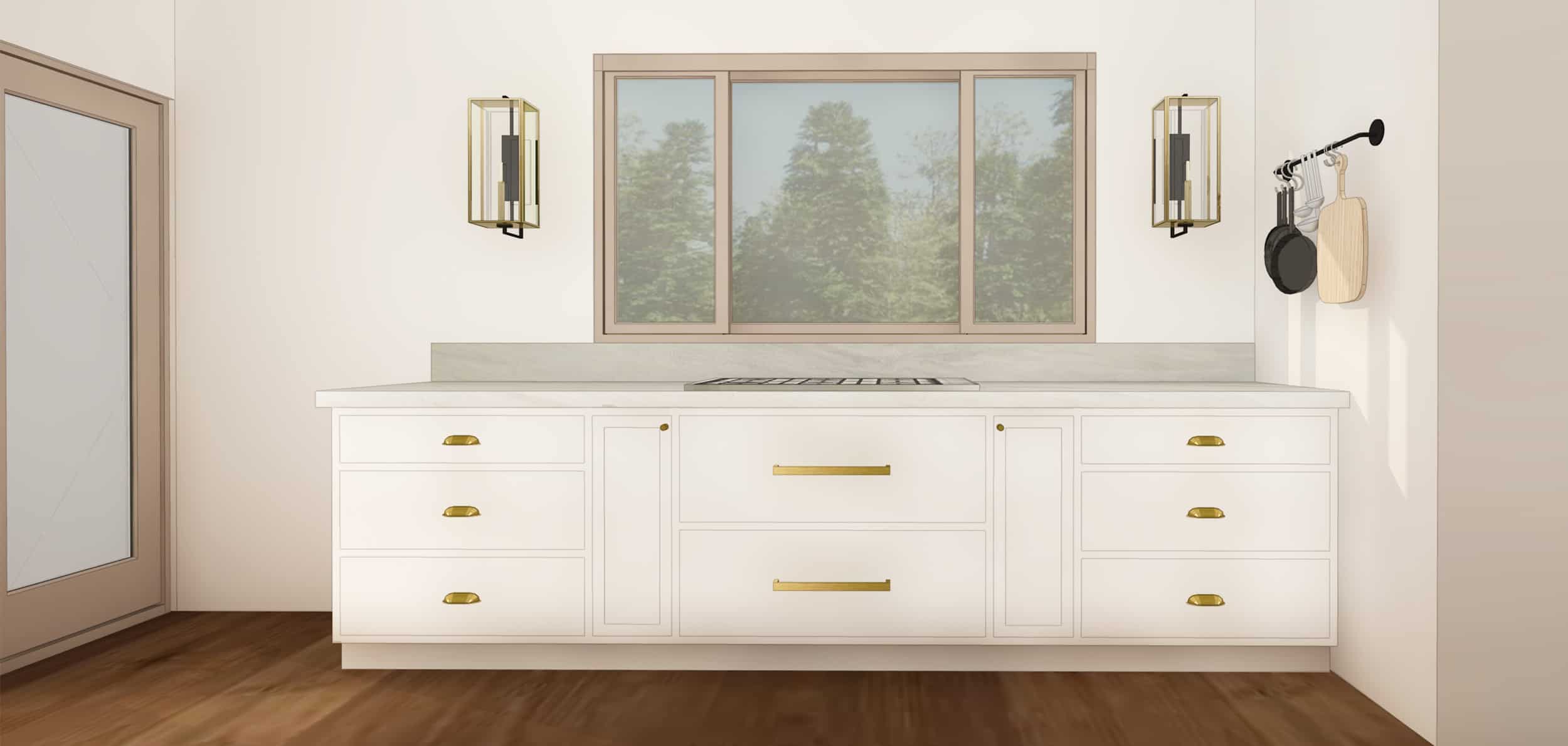 Emily Henderson Mountain House Kitchen Evolution Kitchensumnt Flat Cooktop